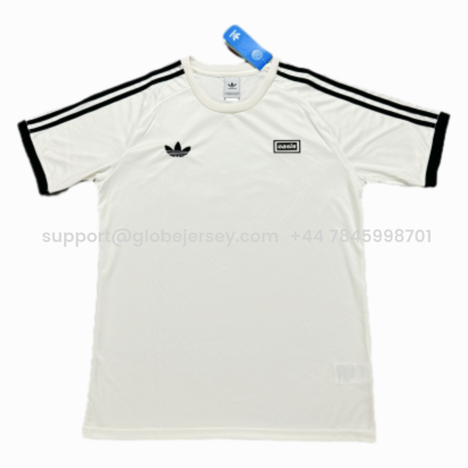 GlobeJersey-Adidas 25-26 Oasis Originals Tour White Jersey - Fans Version