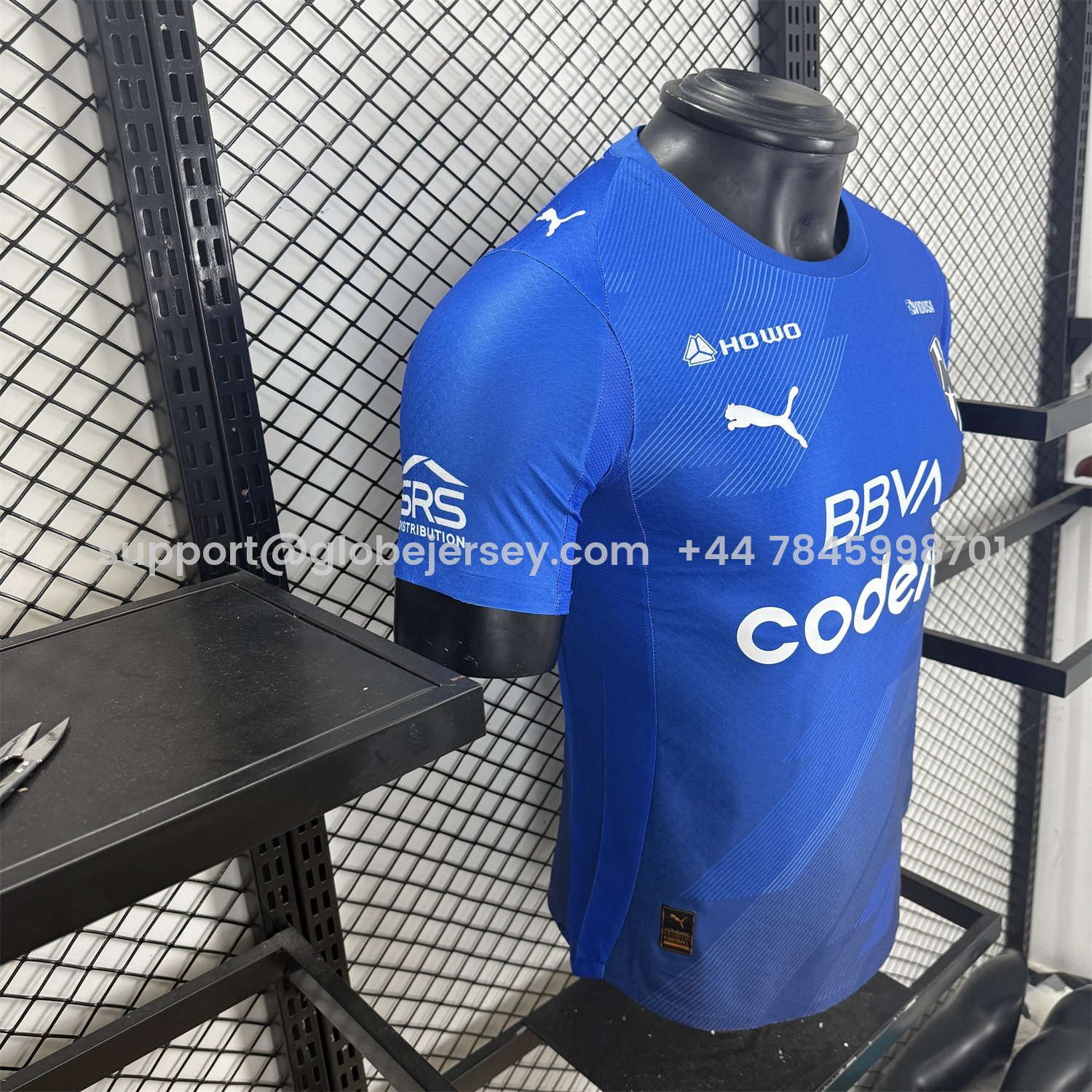 GlobeJersey-Rayados Monterrey 25-26 Third Blue Jersey - Player Version