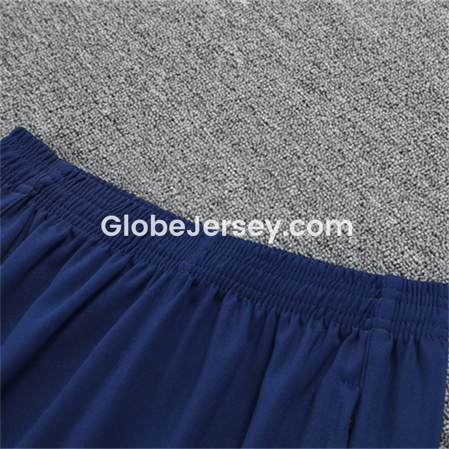 GlobeJersey-Real Madrid 25-26 Kids Long Sleeves Training Set - Blue-Gray Camouflage Top & Blue Pants