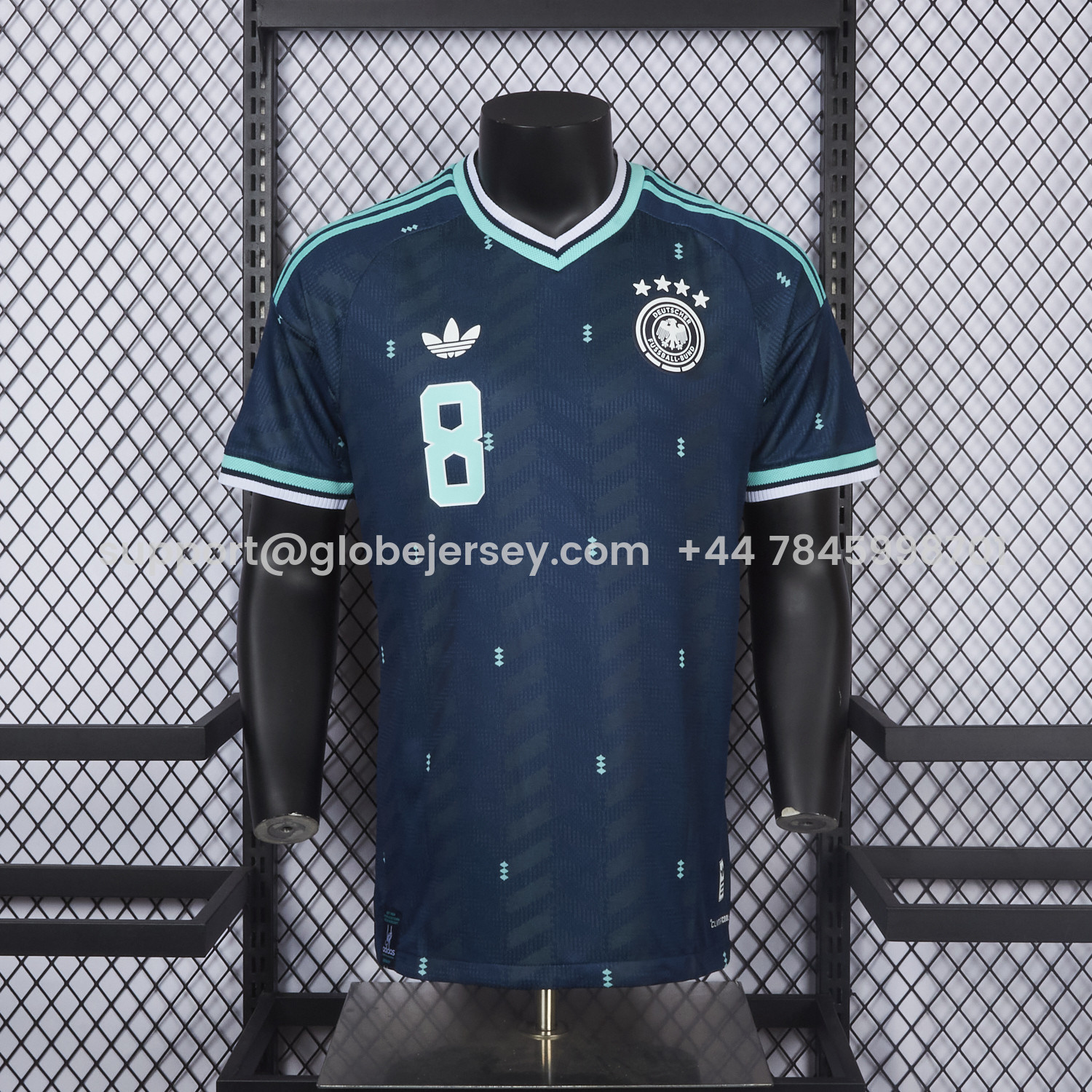 GlobeJersey-Germany 2026 Away Jersey - Player Version