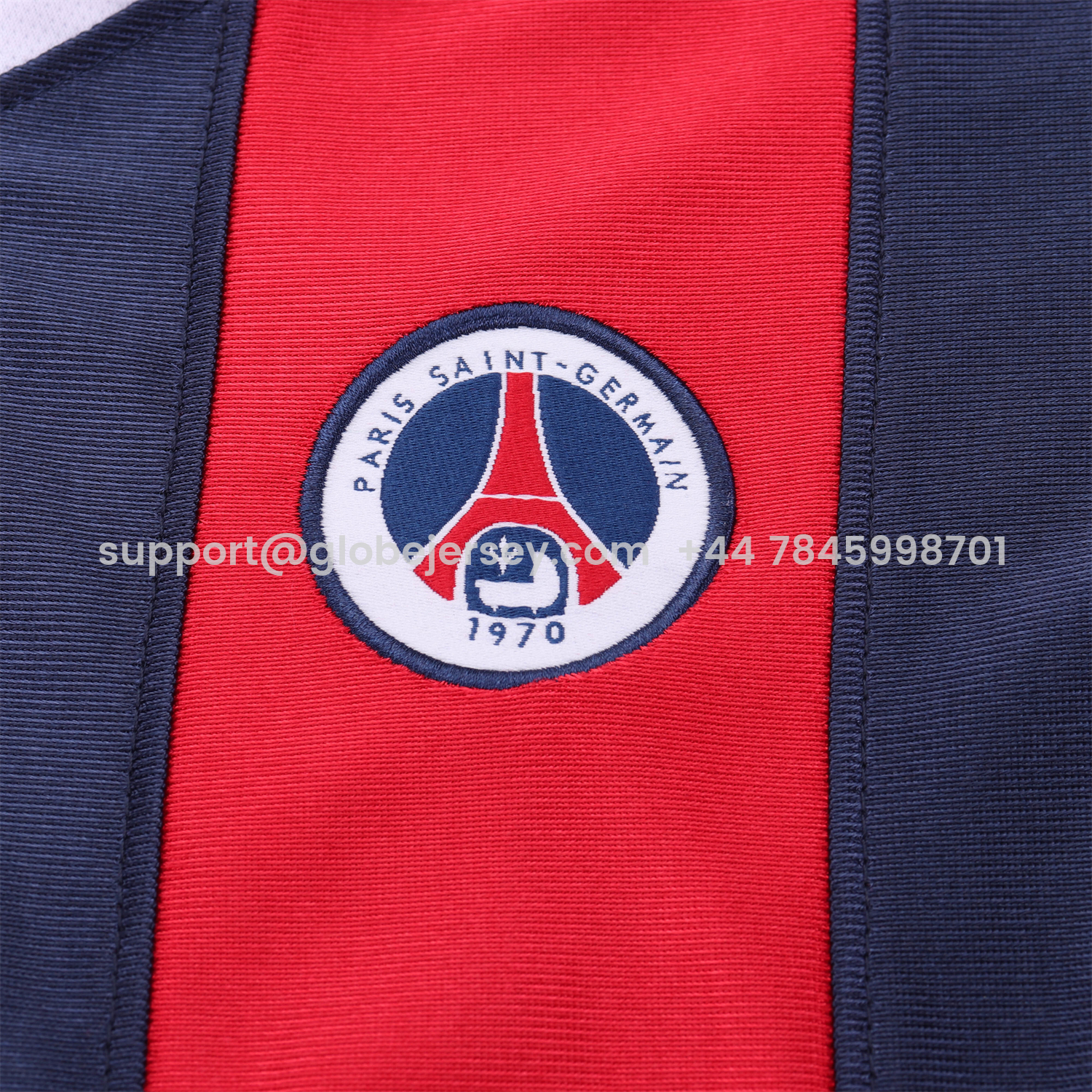 GlobeJersey-Retro Paris Saint-Germain PSG 2001-02 Home Kids Kit