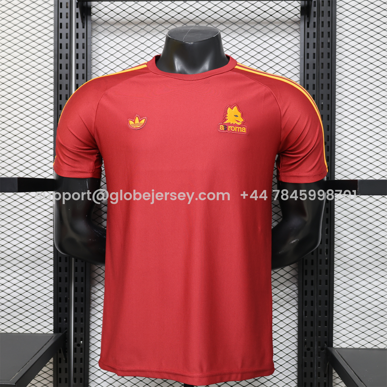 GlobeJersey-AS Roma 25-26 Retro Casual Style Red Special Jersey - Player Version