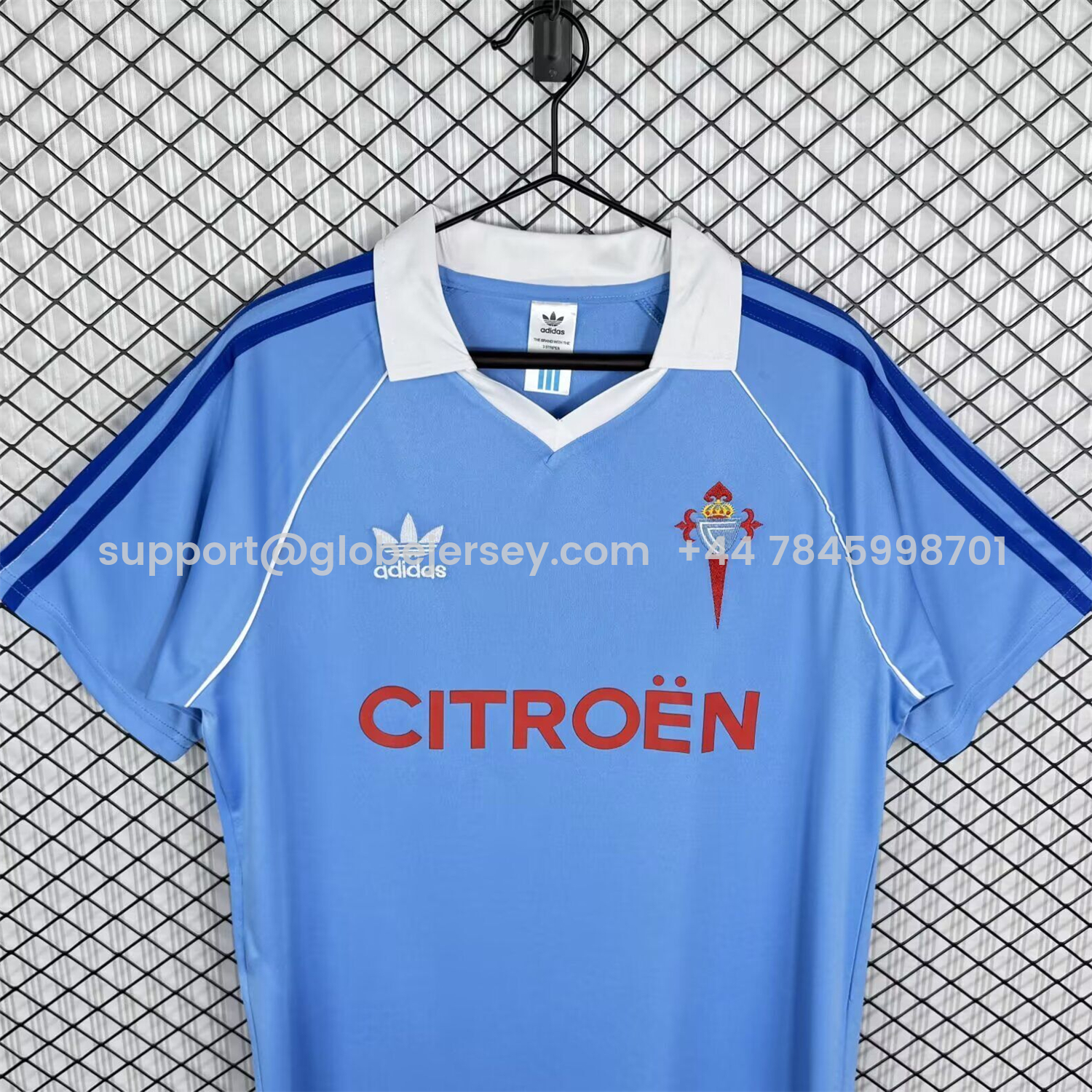 GlobeJersey-Retro Celta Vigo 1984-85 Home Jersey