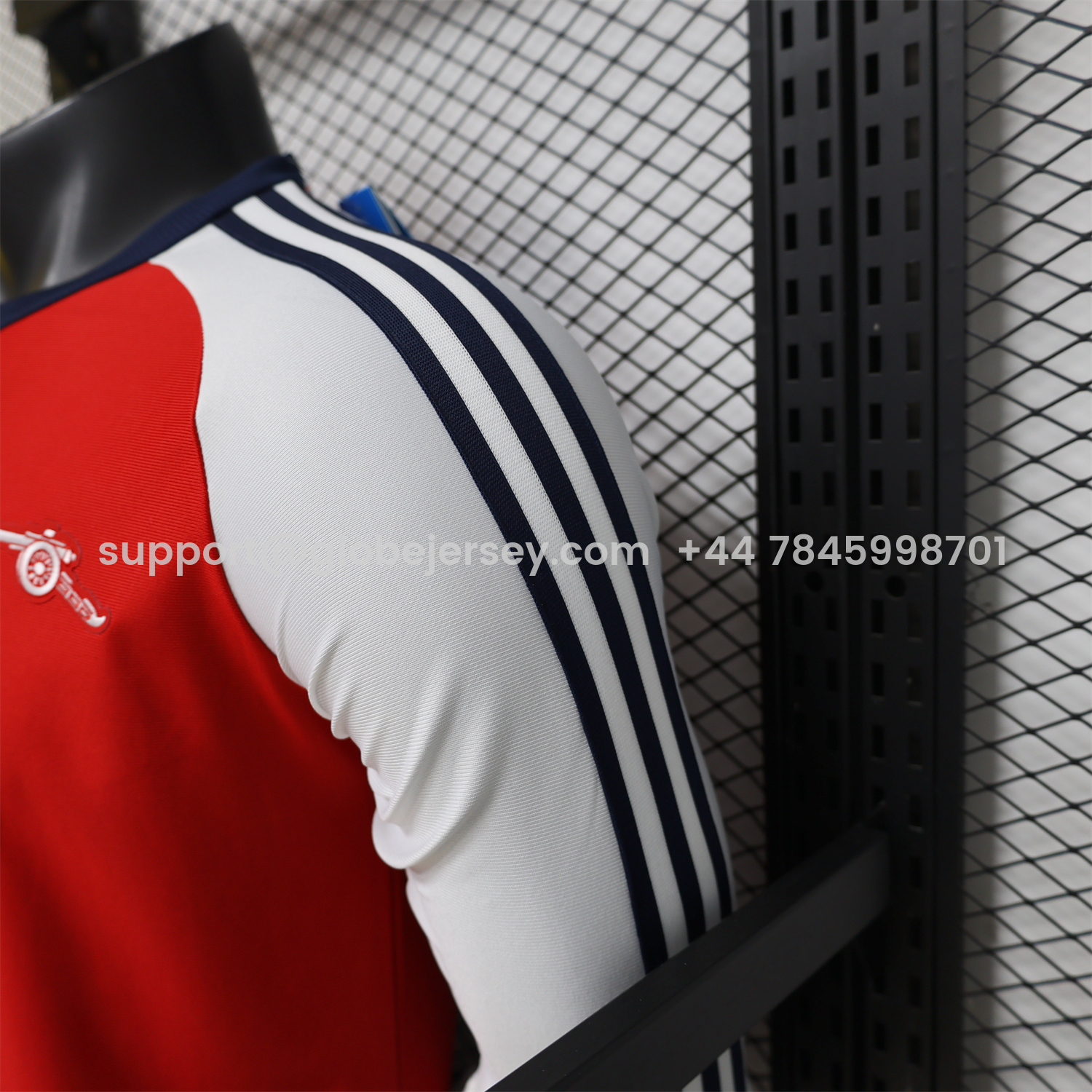 GlobeJersey-Arsenal 25-26 Red With White Casual Long Sleeves Jersey - Player Version