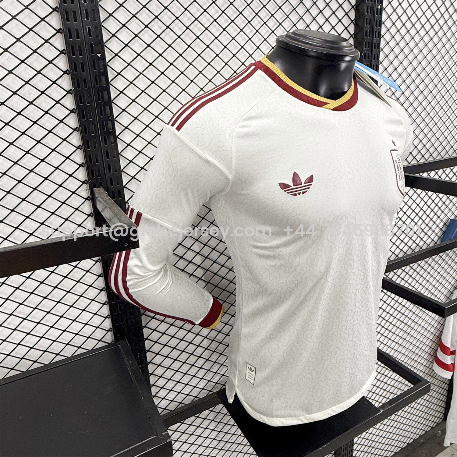 GlobeJersey-Spain 2026 Away Long Sleeves Jersey - Player Version