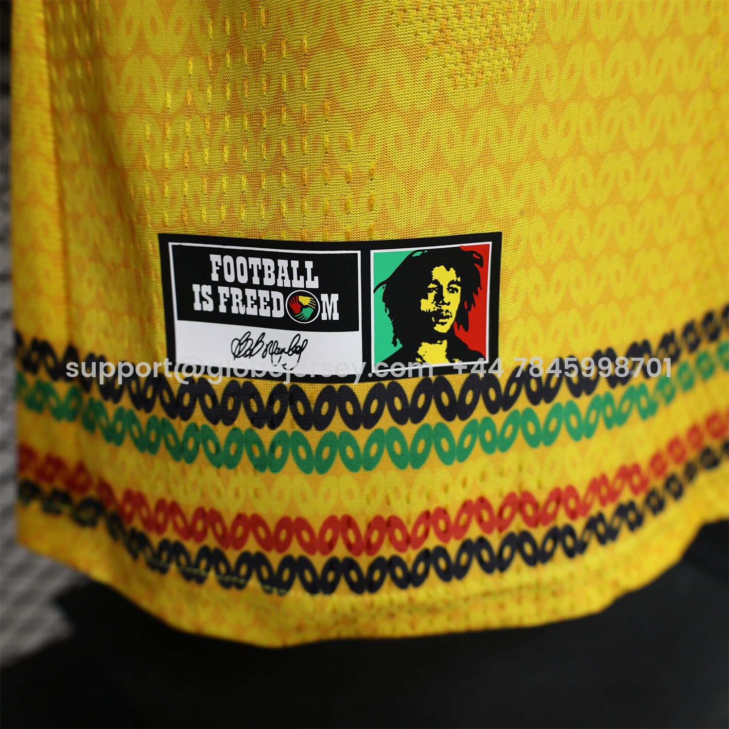 GlobeJersey-Jamaica 2026 Home Jersey - Player Version