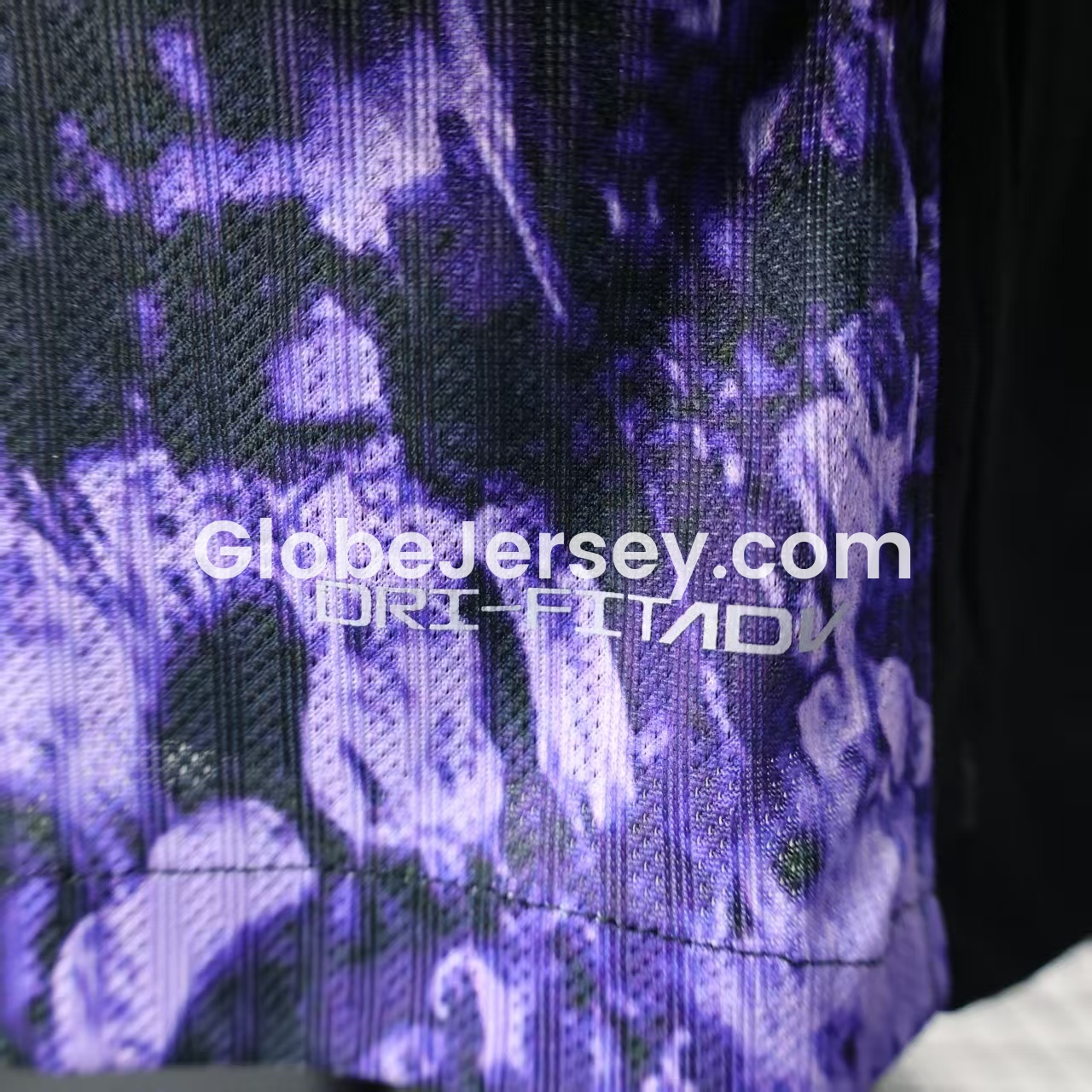 GlobeJersey-Barcelona 25-26 Purple Rock Pattern Jersey - Player Version