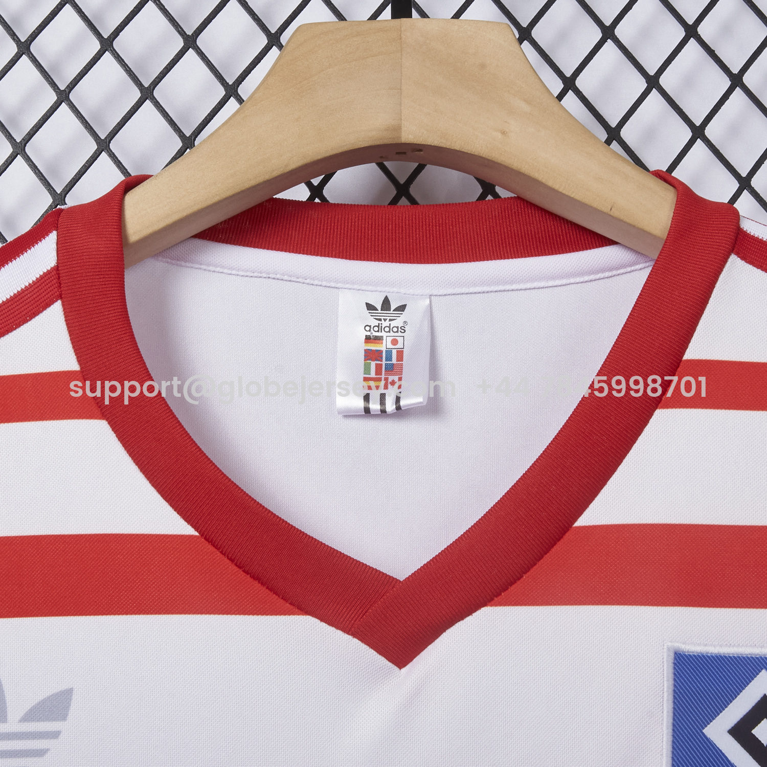 GlobeJersey-Retro Hamburger SV 1982-83 Champion Home Jersey