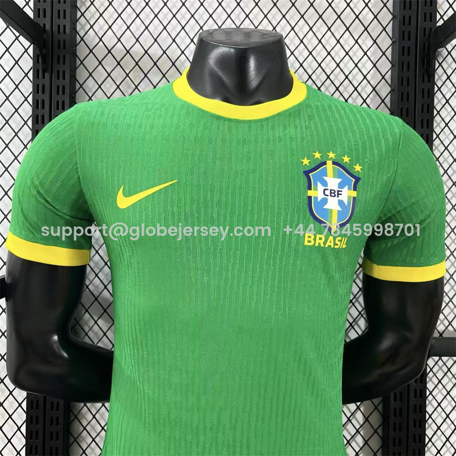 GlobeJersey-Brazil 2026 Green Special Jersey - Player Version