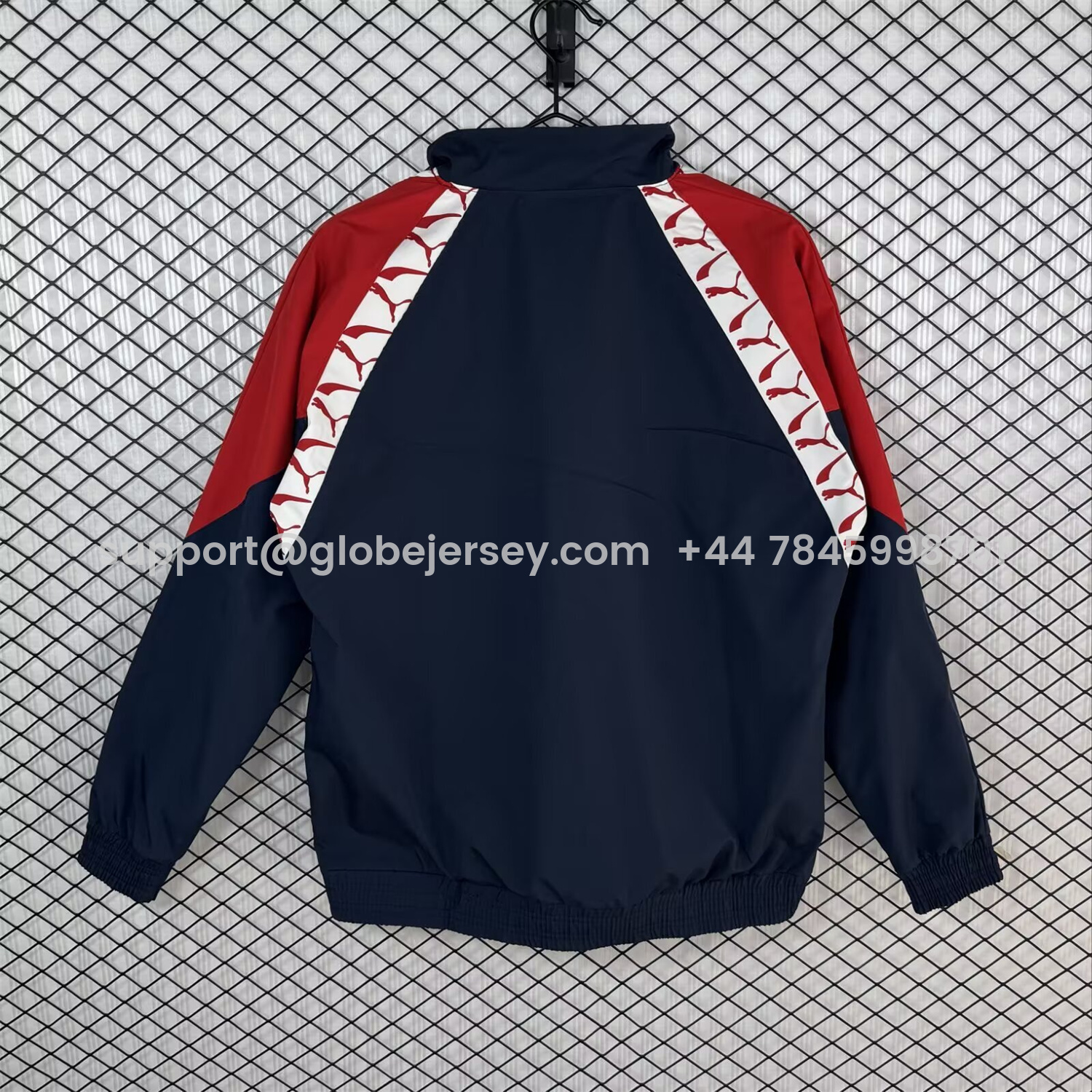 GlobeJersey-Atletico Madrid 25-26 Windbreaker Jacket - Black