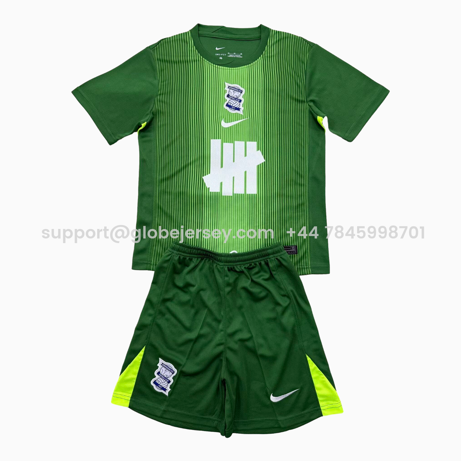 GlobeJersey-Birmingham City 25-26 Green Goalkeeper Kids Kit