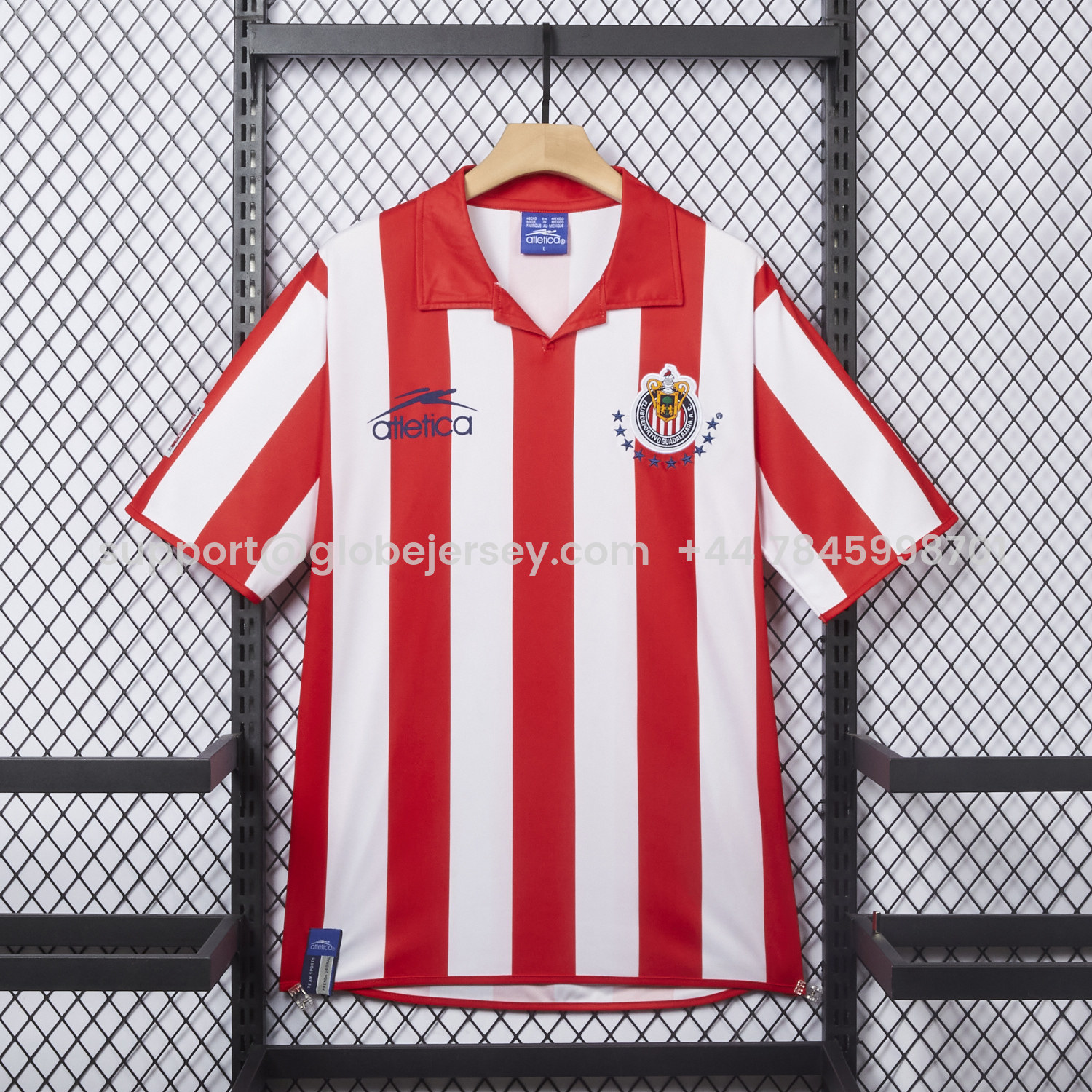 GlobeJersey-Retro Chivas de Guadalajara 2003-04 Home Jersey