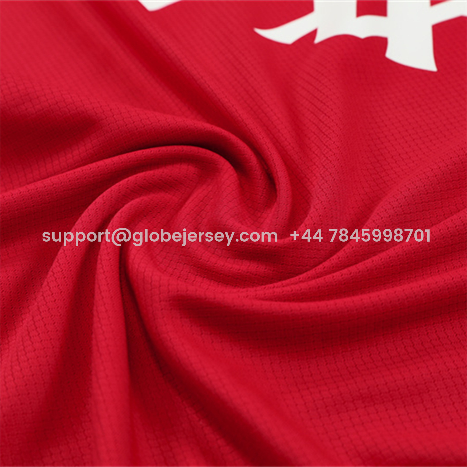 GlobeJersey-Liver.pool 25-26 Kids Short-Sleeve Training Set - Red Top & Black Shorts