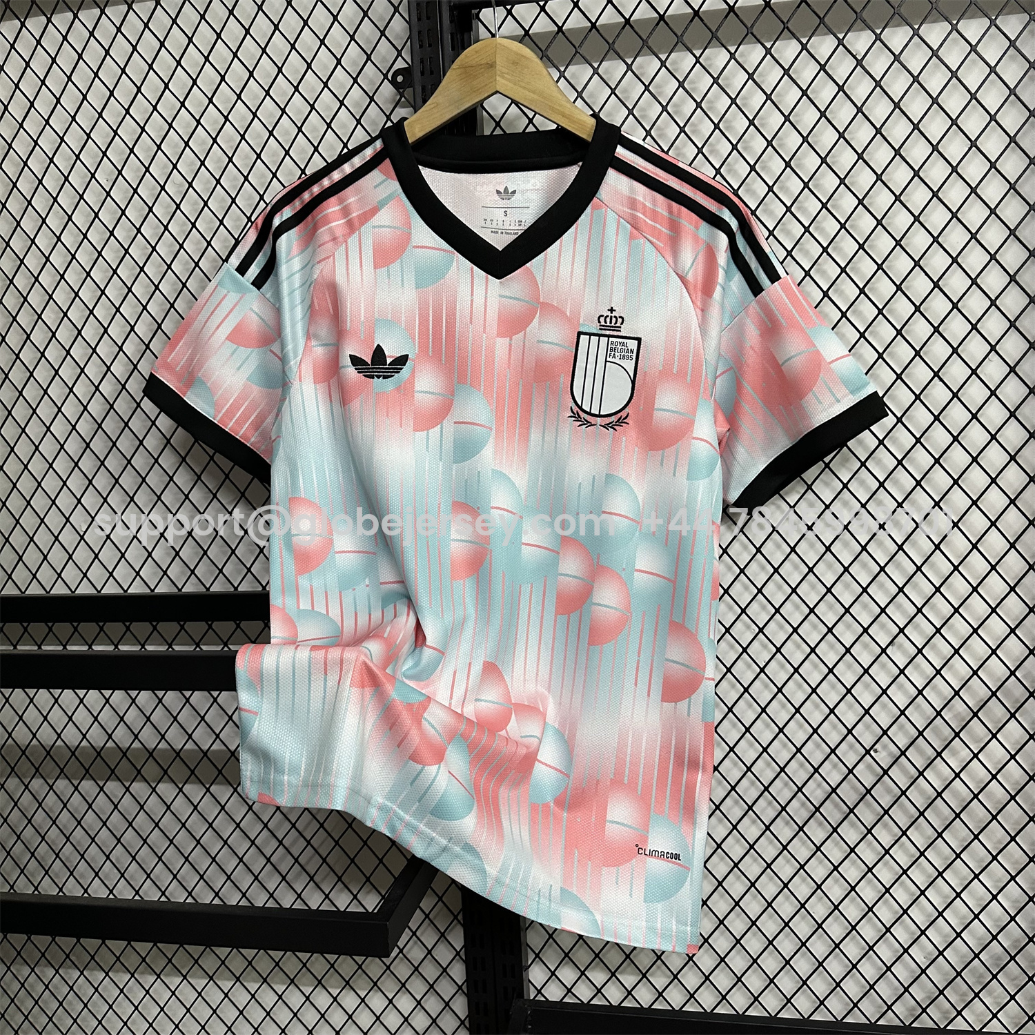 GlobeJersey-Belgium 2026 Away Jersey - Fans Version