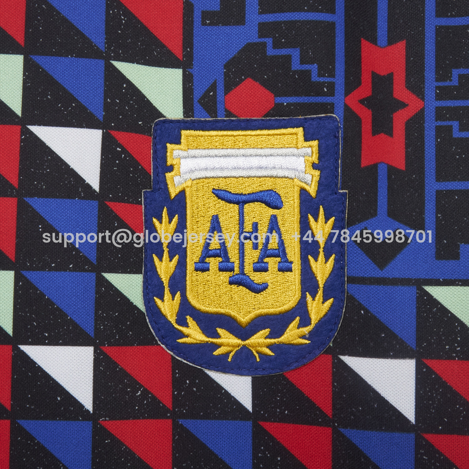 GlobeJersey-Retro Argentina 1990 Goalkeeper Long Sleeves Jersey - Fans Version