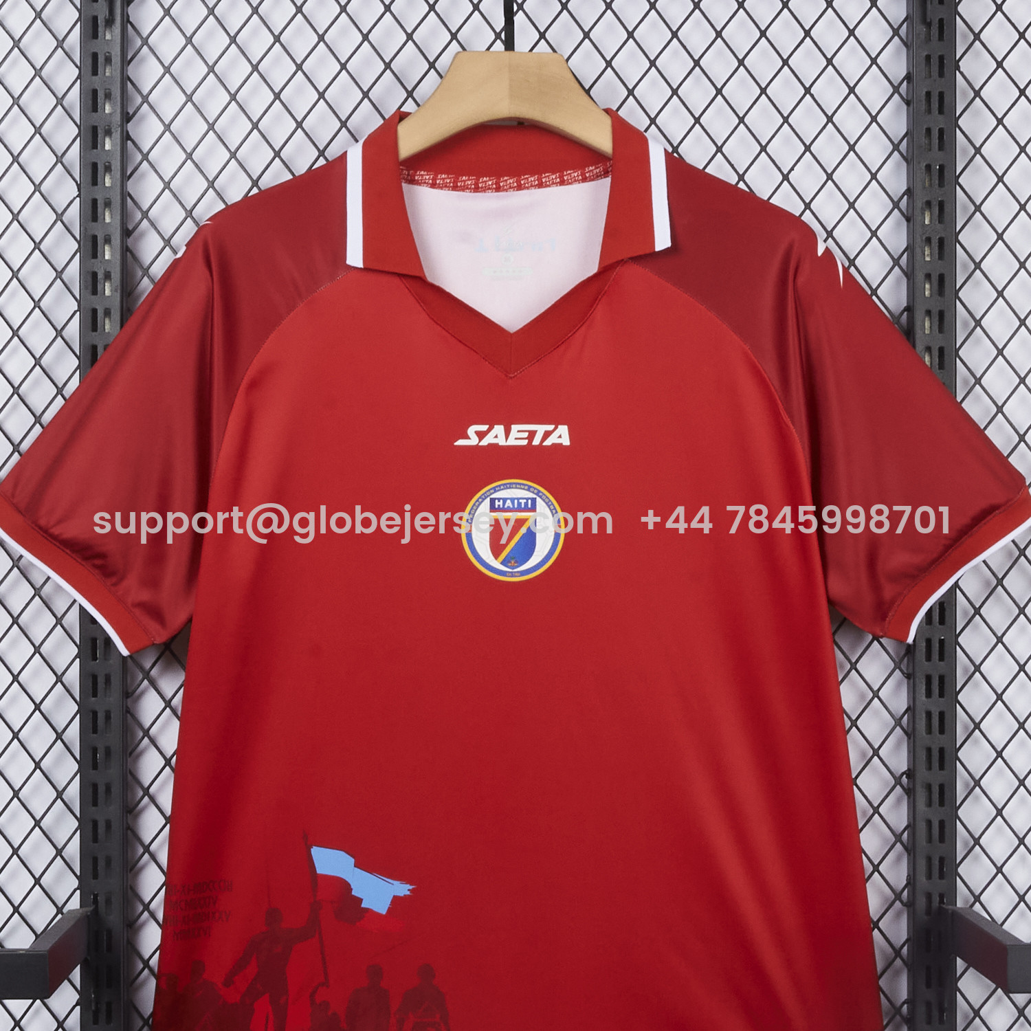 GlobeJersey-Haiti 26-27 Third Jersey - Fans Version