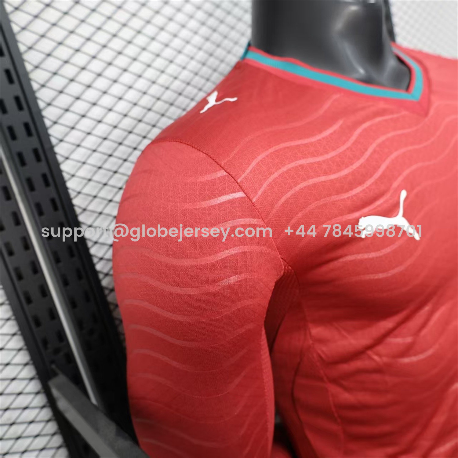 GlobeJersey-Portugal 2026 Home Long Sleeves Jersey - Player Version