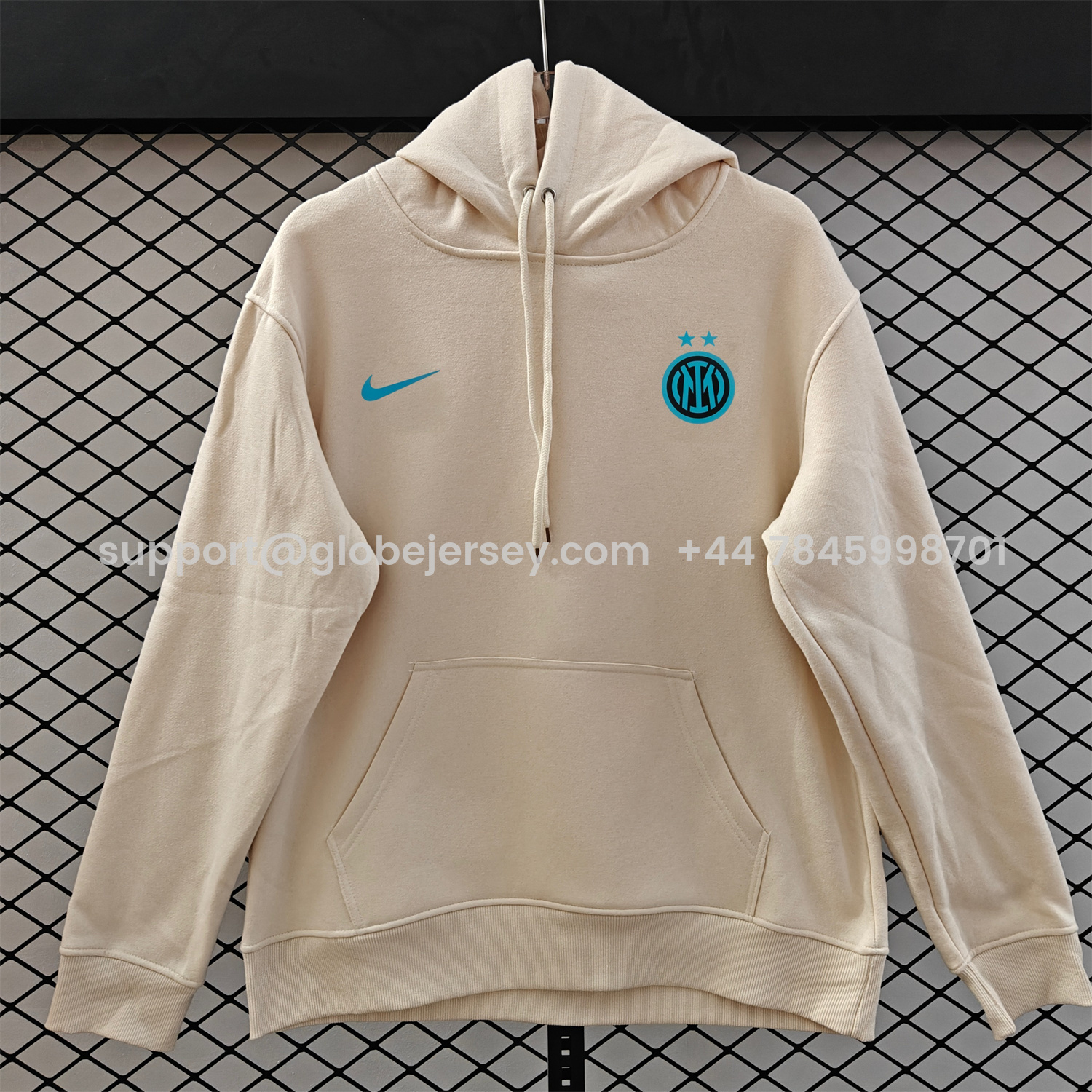 GlobeJersey-Inter Milan 25-26 Third Blue Icon Unisex Pullover Hoodie