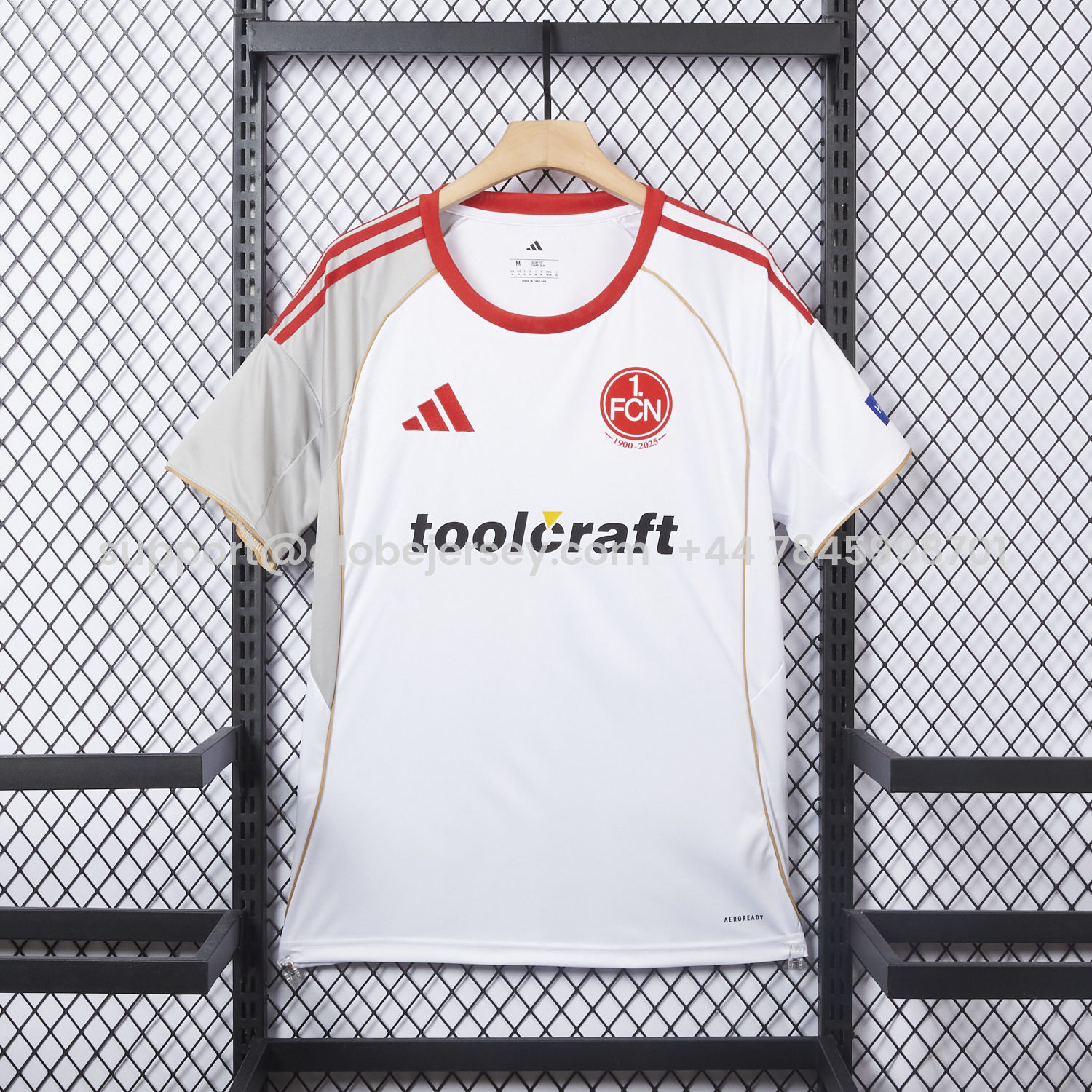 GlobeJersey-Nürnberg 25-26 Away Jersey - Fans Version