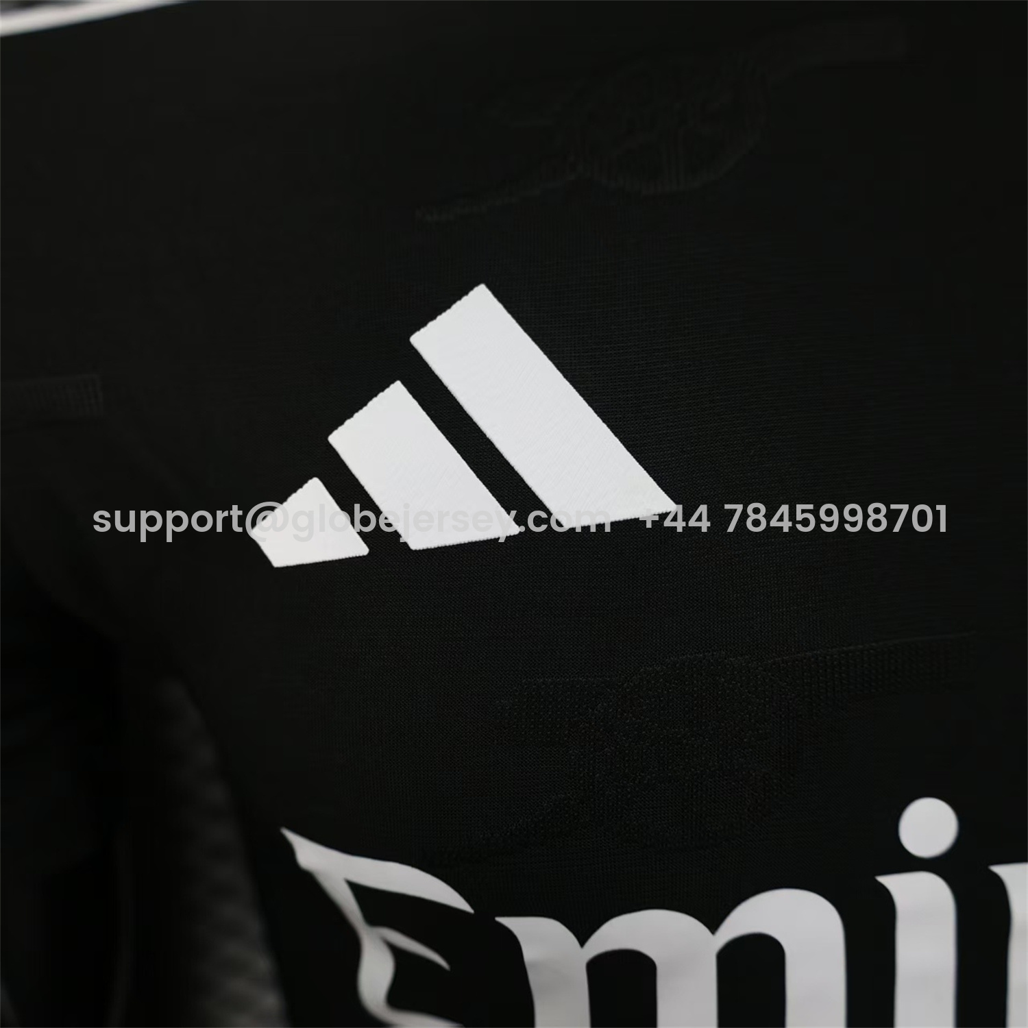 GlobeJersey-Arsenal 25-26 Pure Black Special Jersey - Player Version