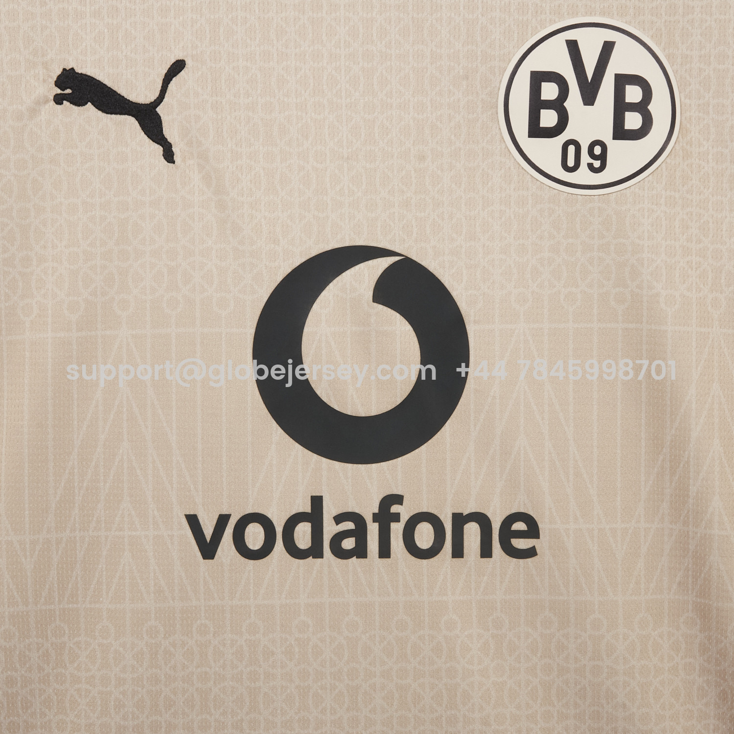 GlobeJersey-Dortmund 25-26 “100 JAHRE STADION ROTE ERDE” Beige Goalkeeper Special Jersey - Fans Version