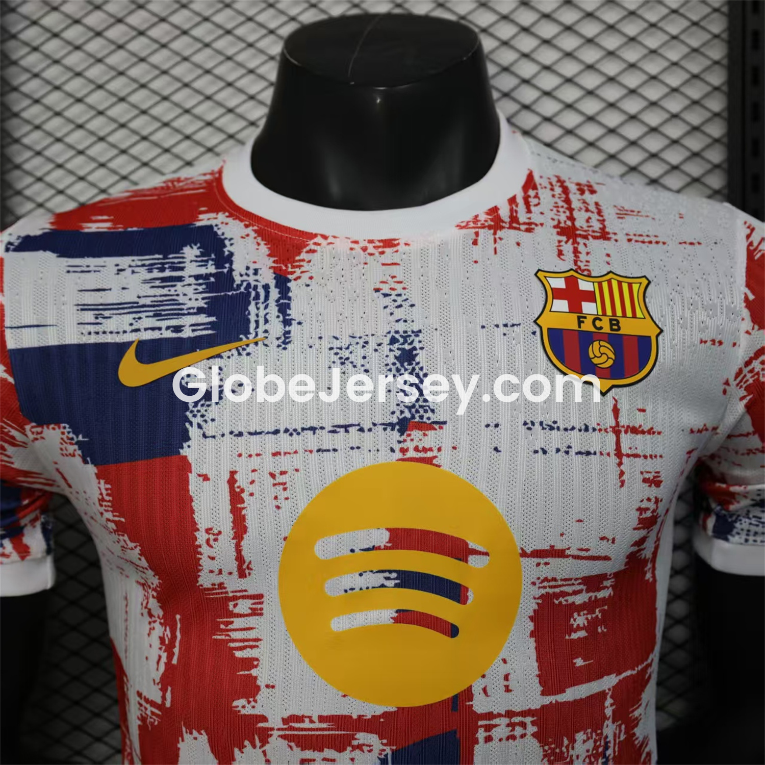 GlobeJersey-Barcelona 25-26 Red & Blue & White Special Edition Jersey - Player Version