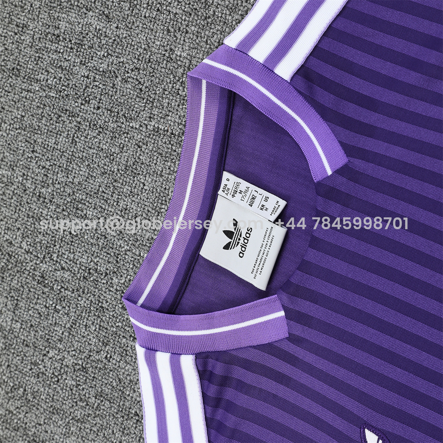 GlobeJersey-Real Madrid 25-26 Short-Sleeve Training Set - Pure Purple Top & Purple Shorts