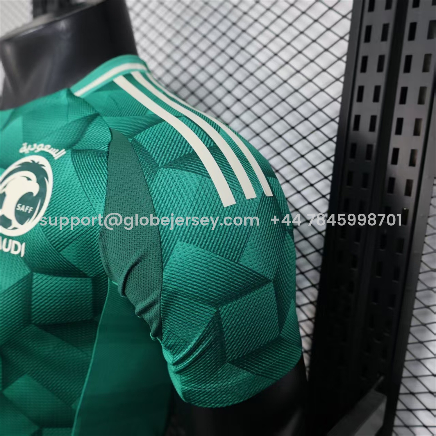 GlobeJersey-Saudi Arabia 2026 Home Green Jersey - Player Version