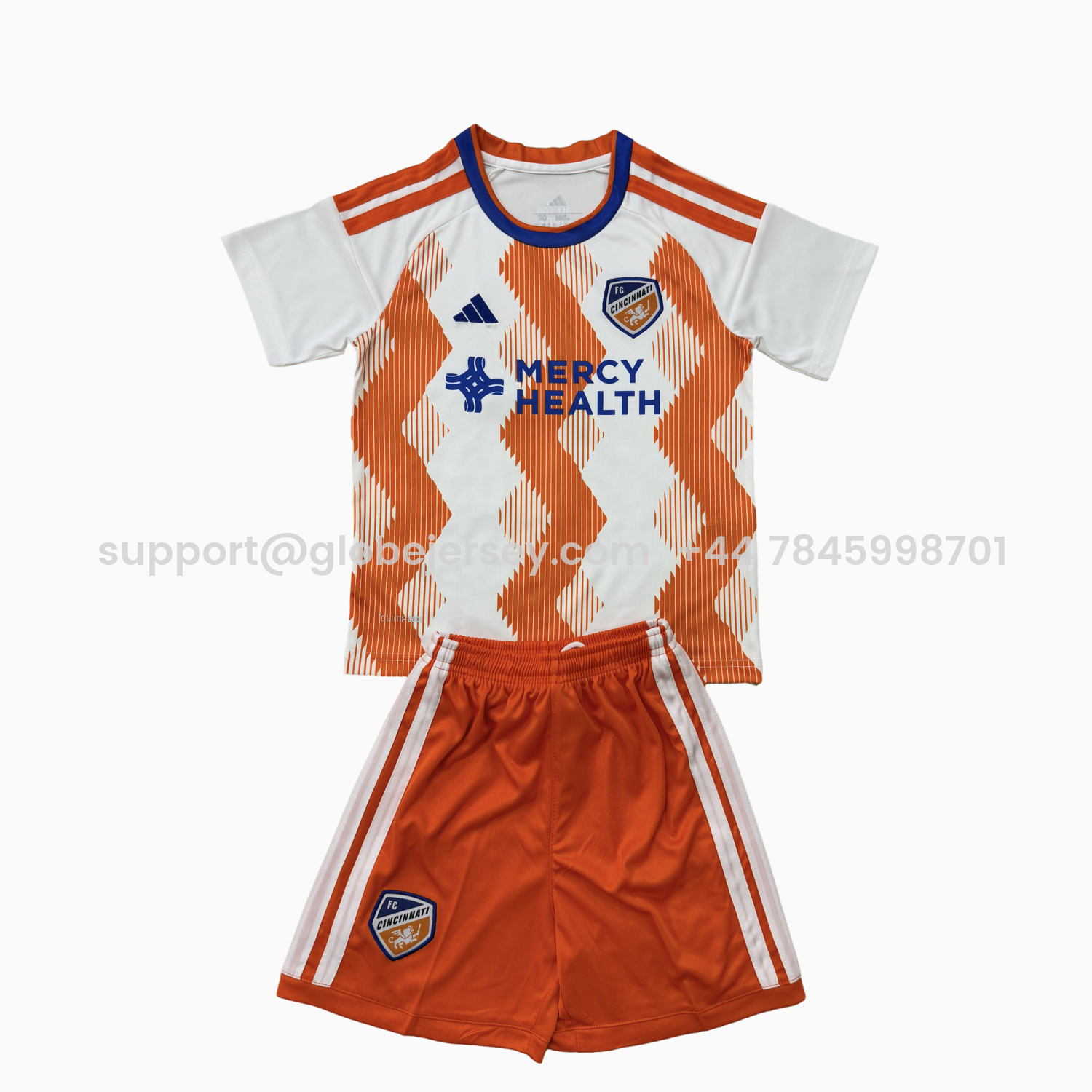 GlobeJersey-Cincinnati 26-27 Away Men's Adult Jersey Set - Fans Version