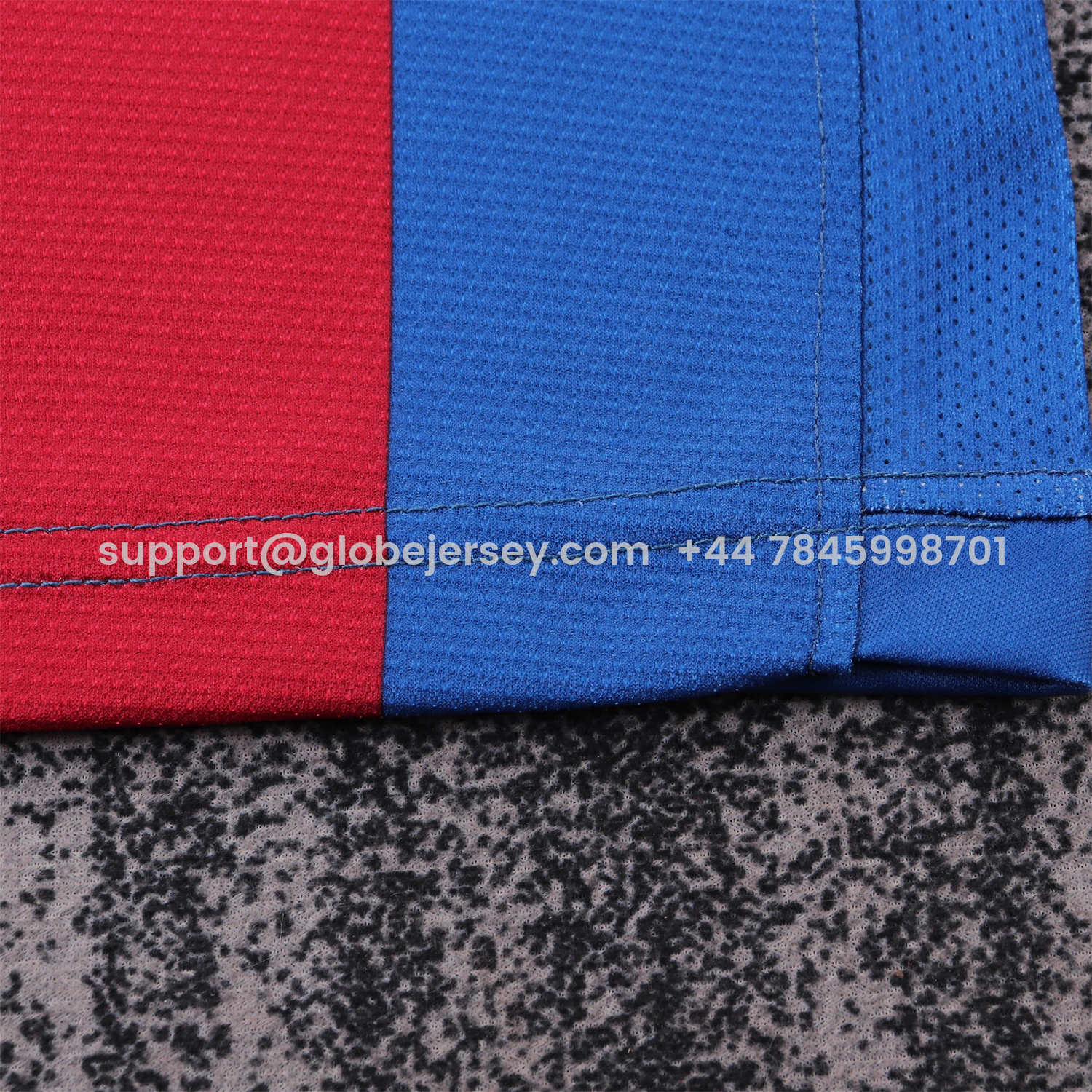 GlobeJersey-Retro Barcelona 2006-07 Home Kids Kit