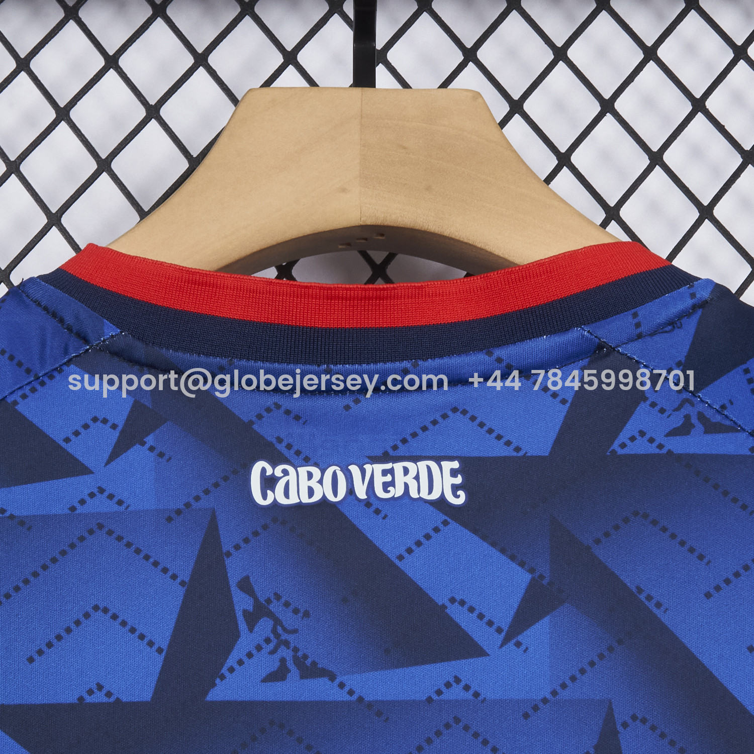 GlobeJersey-Cabo Verde 2026 Home Jersey - Fans Version