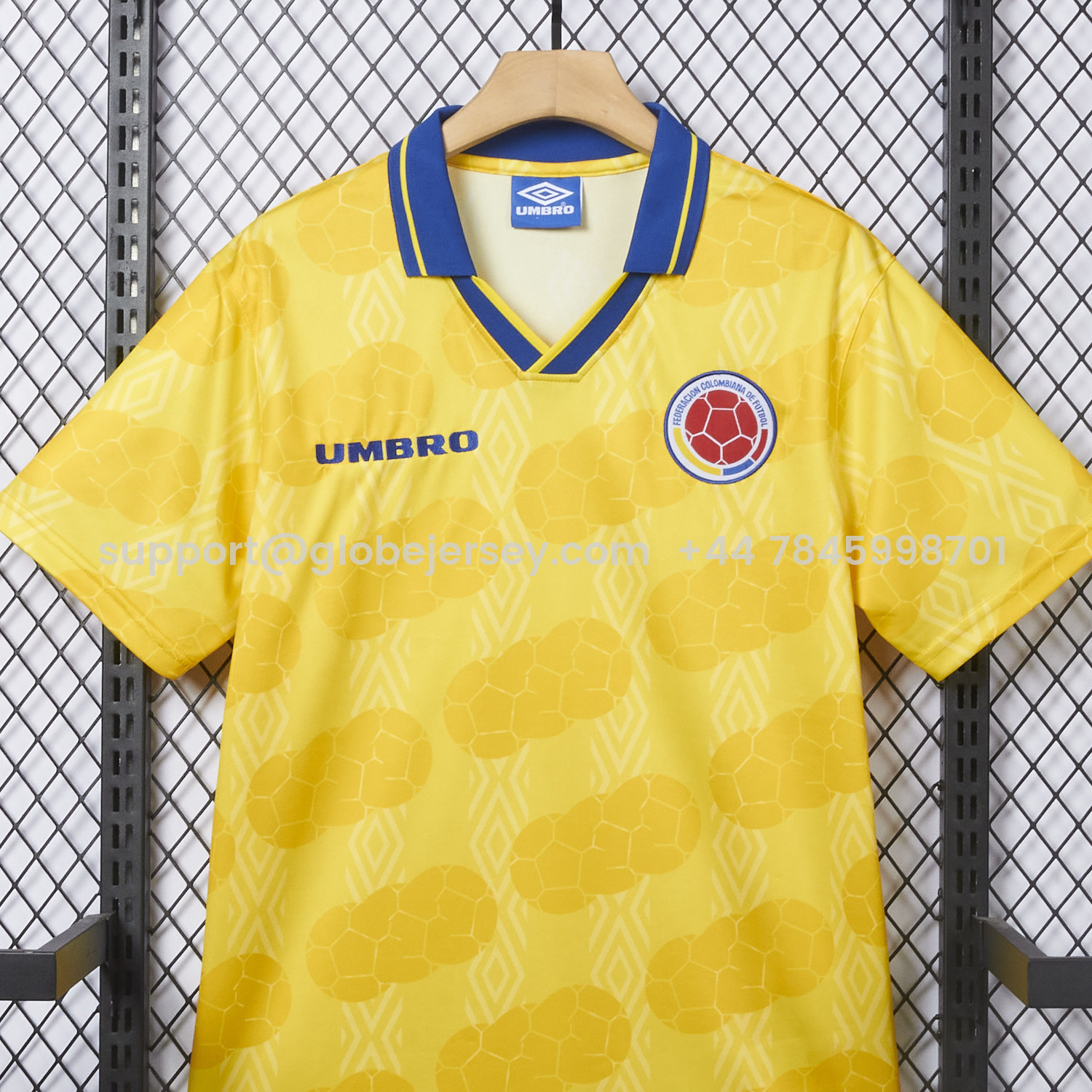 GlobeJersey-Retro Colombia 1994 Home Jersey