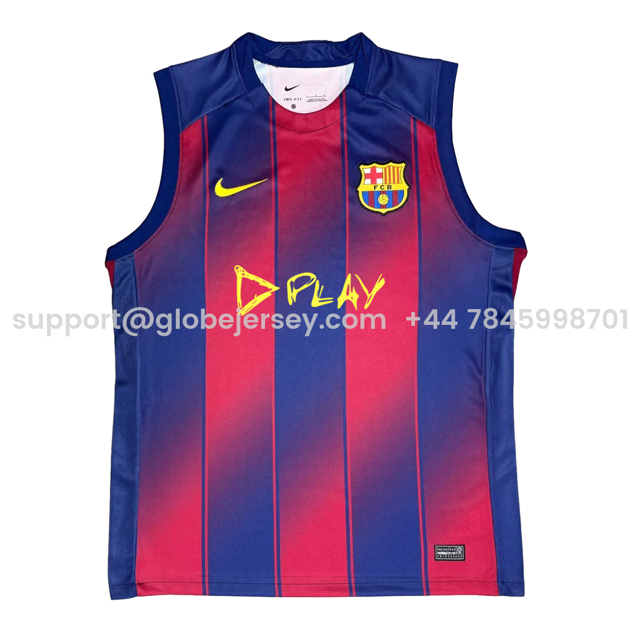 GlobeJersey-Barcelona 25-26 Ed Sheeran Home Special Vest