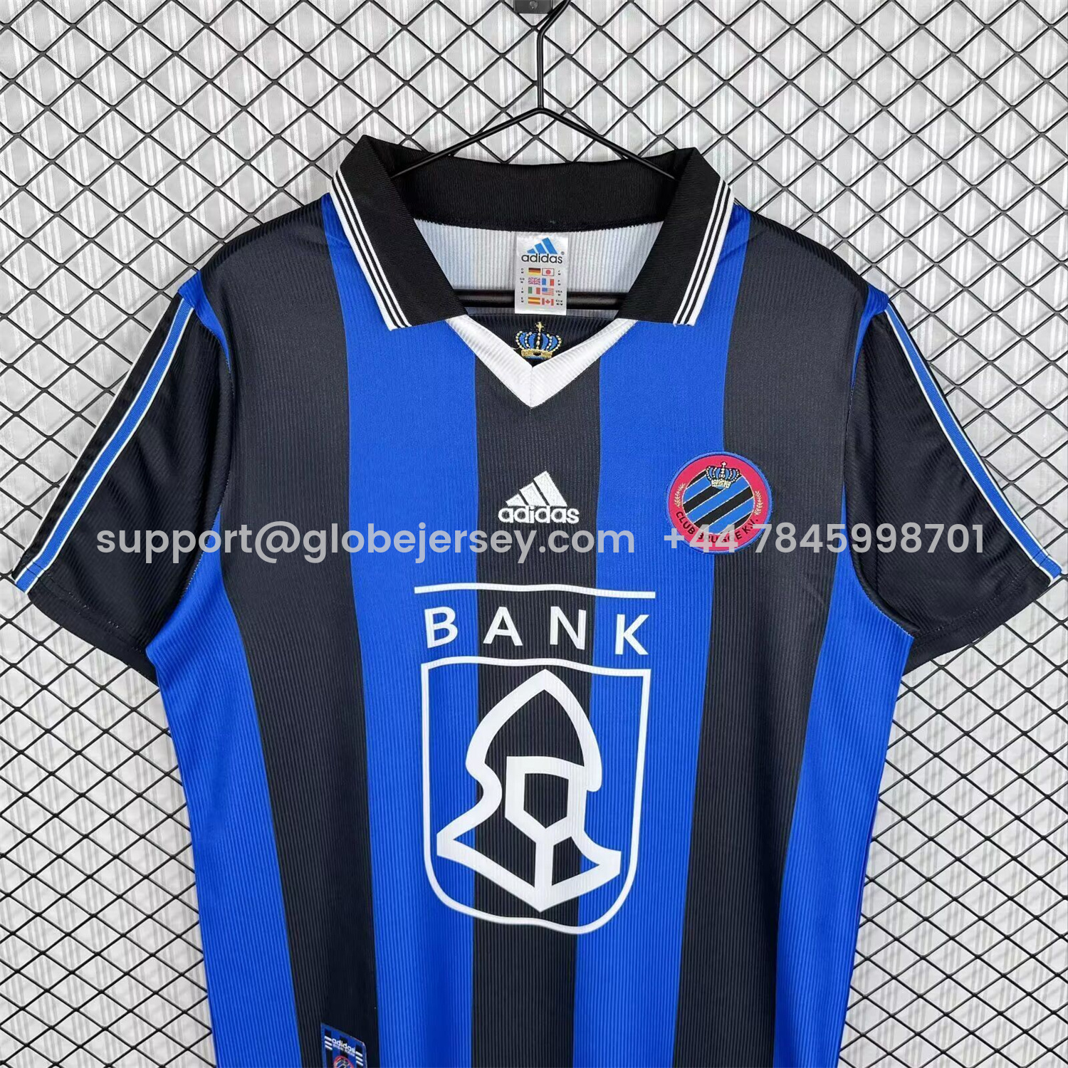 GlobeJersey-Retro Club Brugge 1998-99 Home Jersey