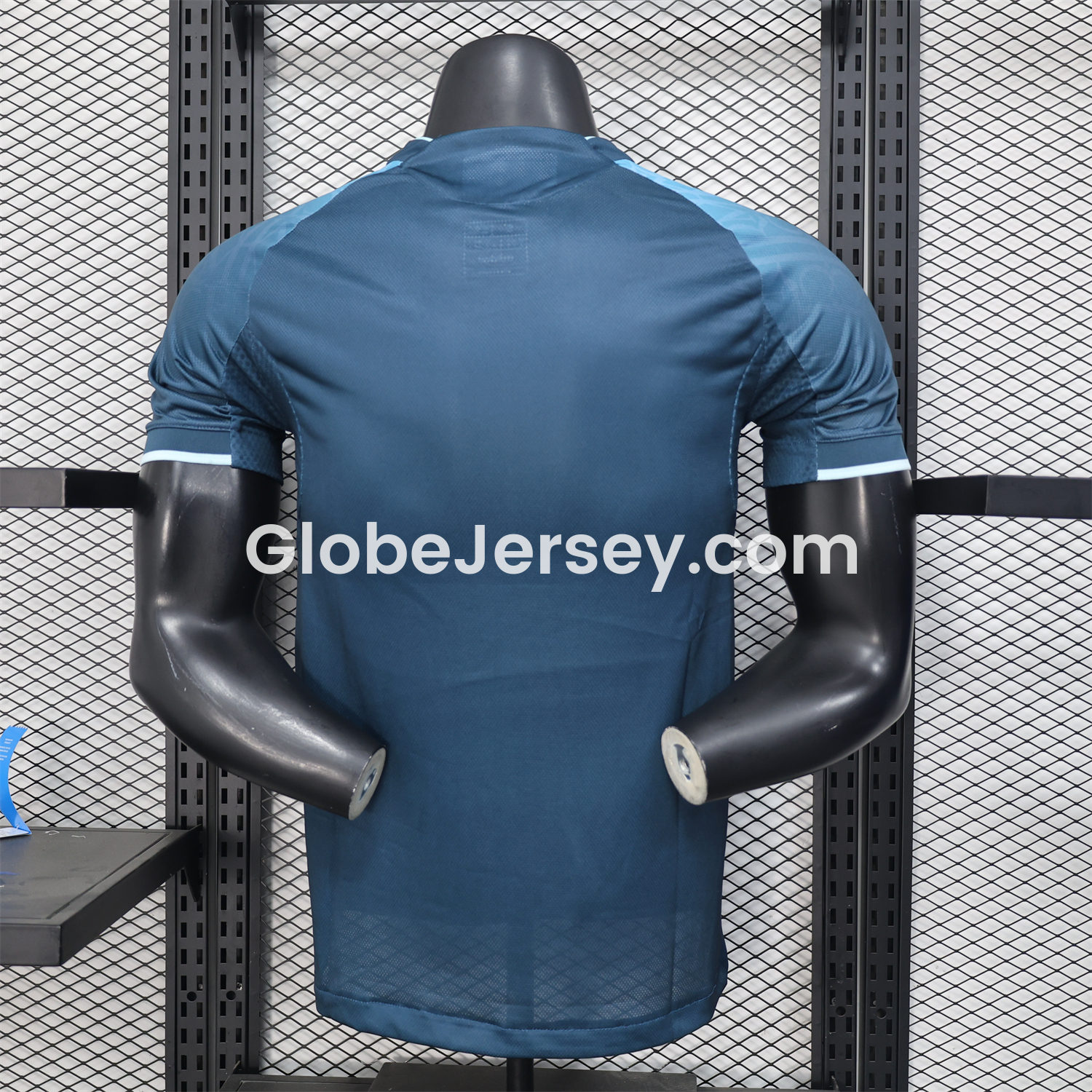 GlobeJersey-Real Madrid 25-26 Blue Gradient Jersey with RMFC Pattern - Player Version