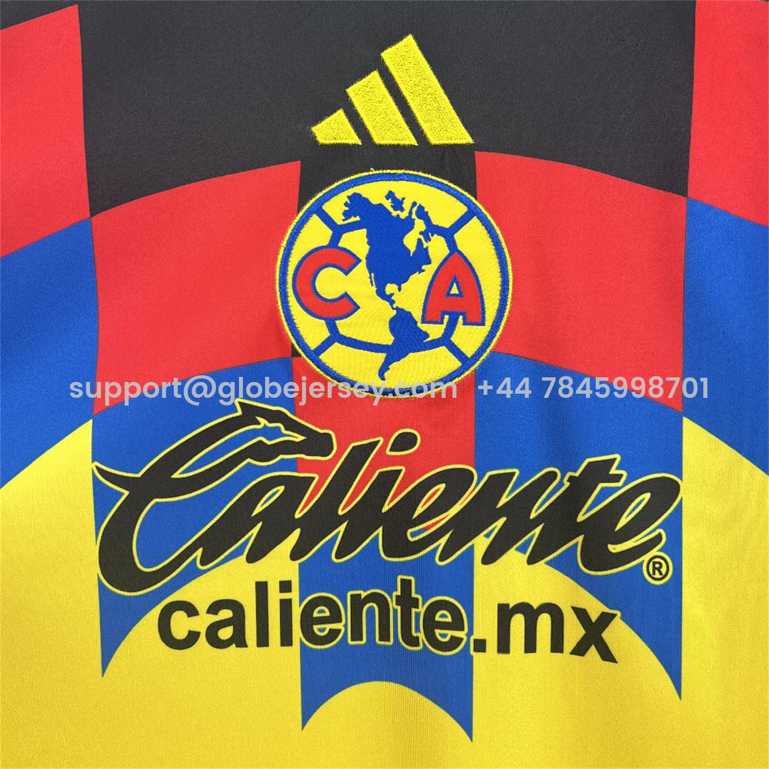 GlobeJersey-Club América 25-26 Home Yellow Long Sleeves Jersey - Fans Version