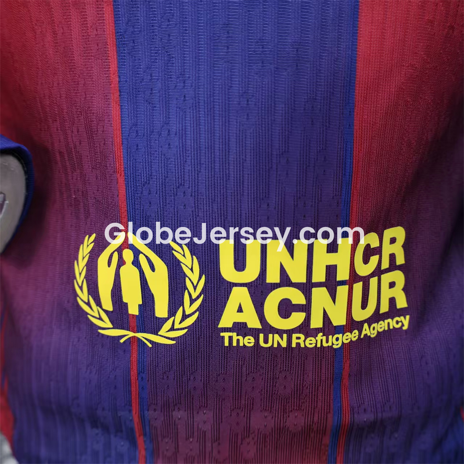 GlobeJersey-Barcelona 25-26 Home Long Sleeves Jersey (Leaked Version 2) - Player Version