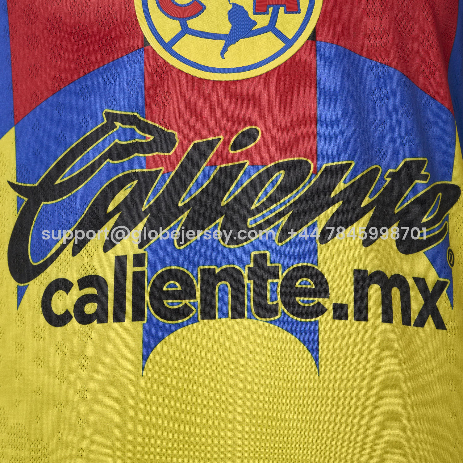 GlobeJersey-【El Día de Muertos Font】Club América 25-26 Home Yellow Jersey - Player Version
