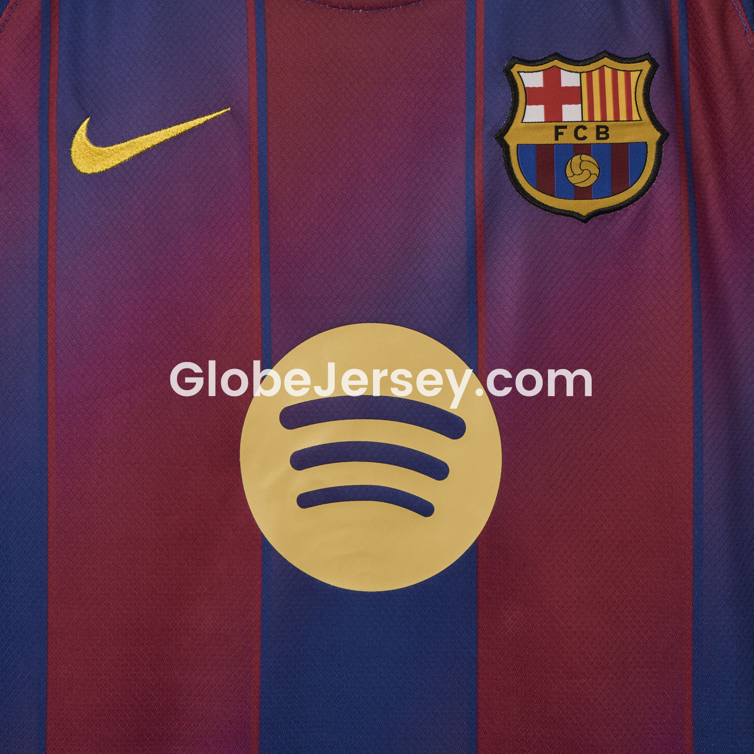 GlobeJersey-Barcelona 25-26 Home Jersey - Fans Version