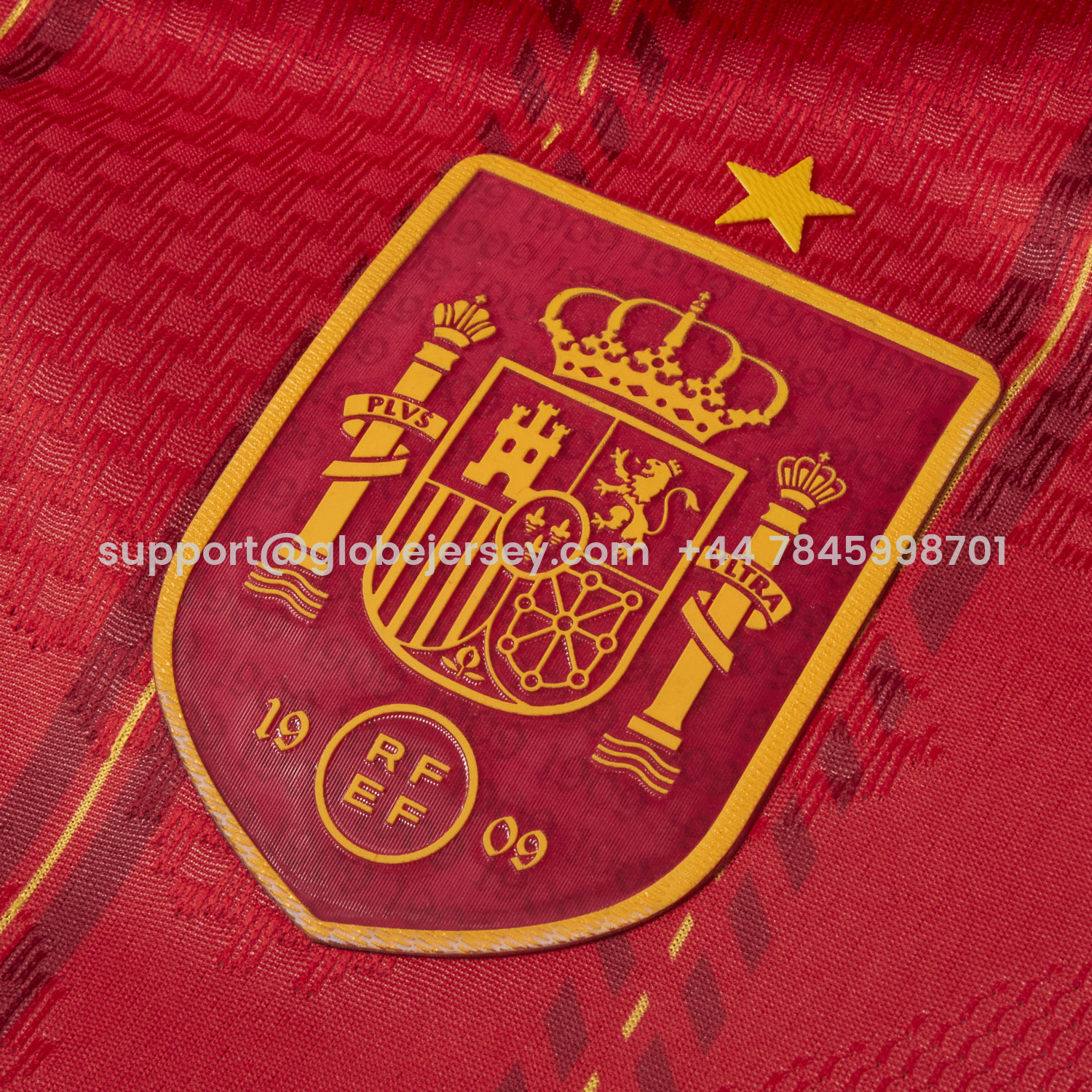 GlobeJersey-Spain 2026 Home Long Sleeves Jersey - Player Version