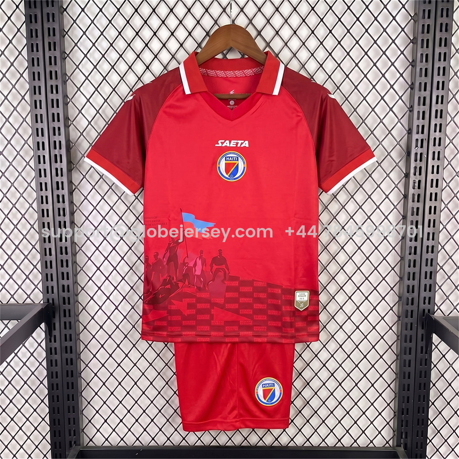 GlobeJersey-Haiti 2026 Third Kids Kit