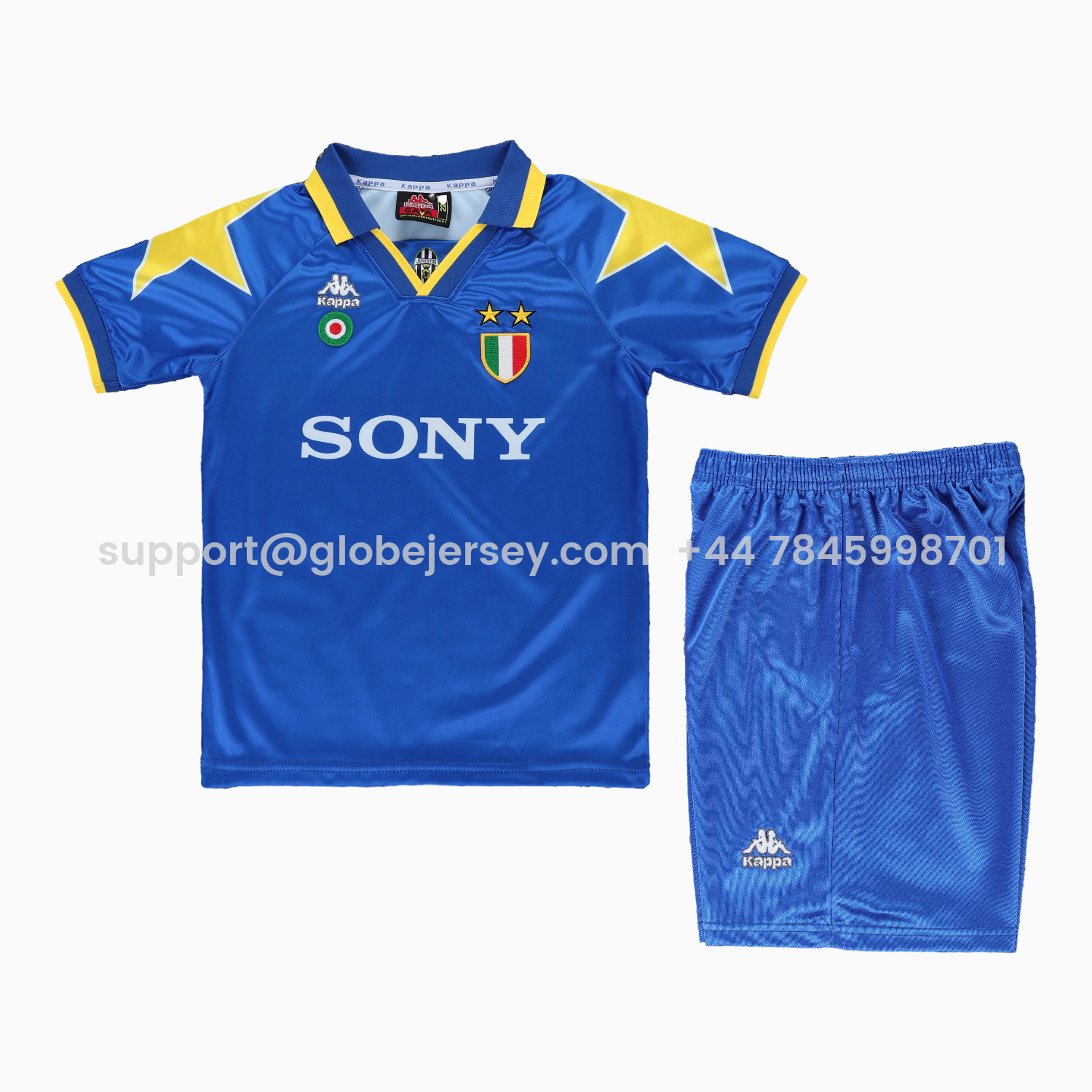 GlobeJersey-Retro Juventus 1995-96 Away Kids Kit
