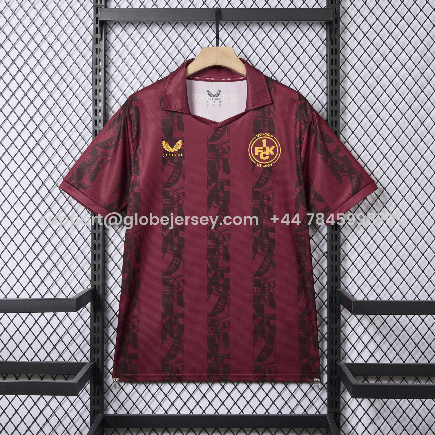 GlobeJersey-Kaiserslautern 25-26 125-Year Anniversary Jersey - Fans Version