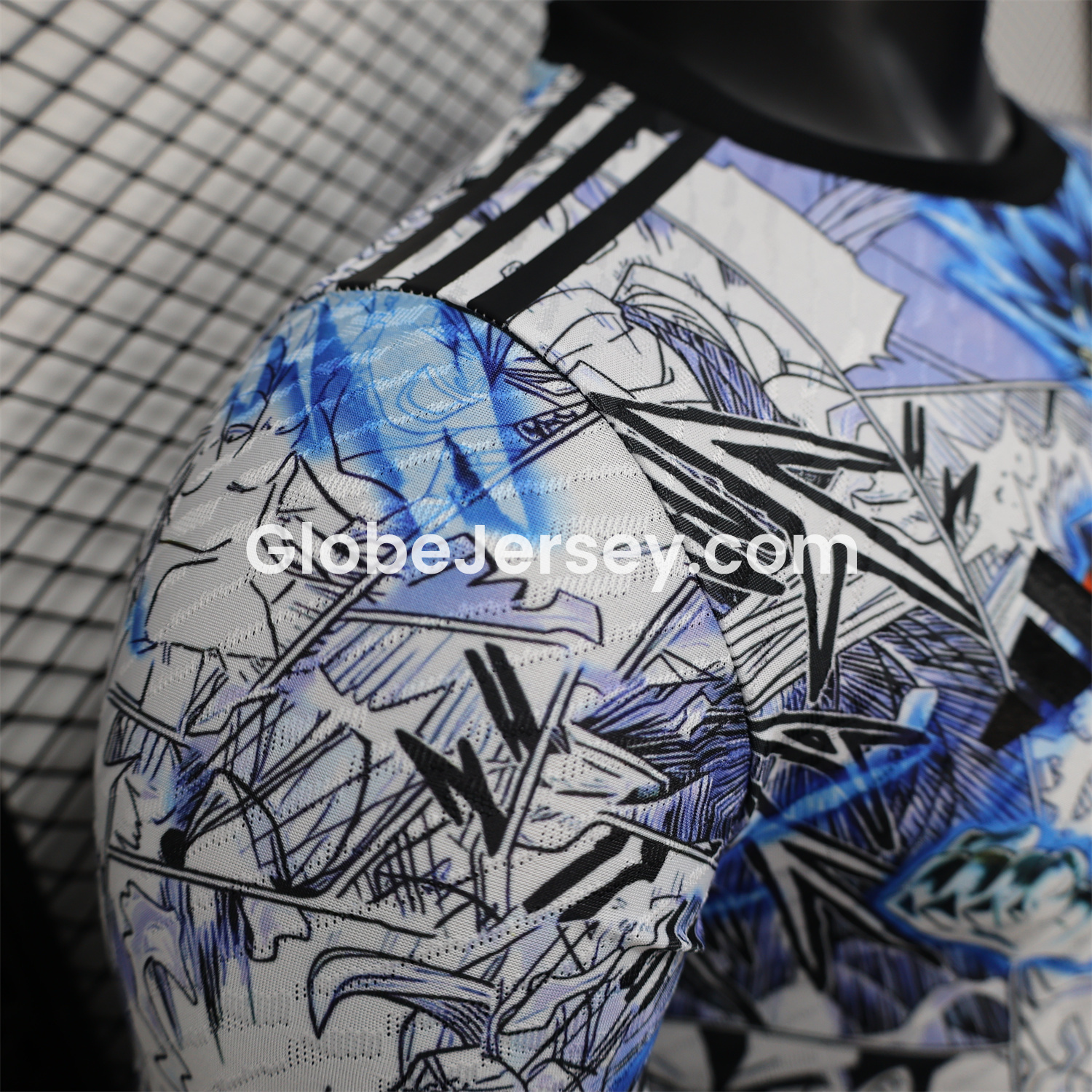 GlobeJersey-Japan 25-26 Blue Super Saiyan God Special Edition Jersey - Player Version