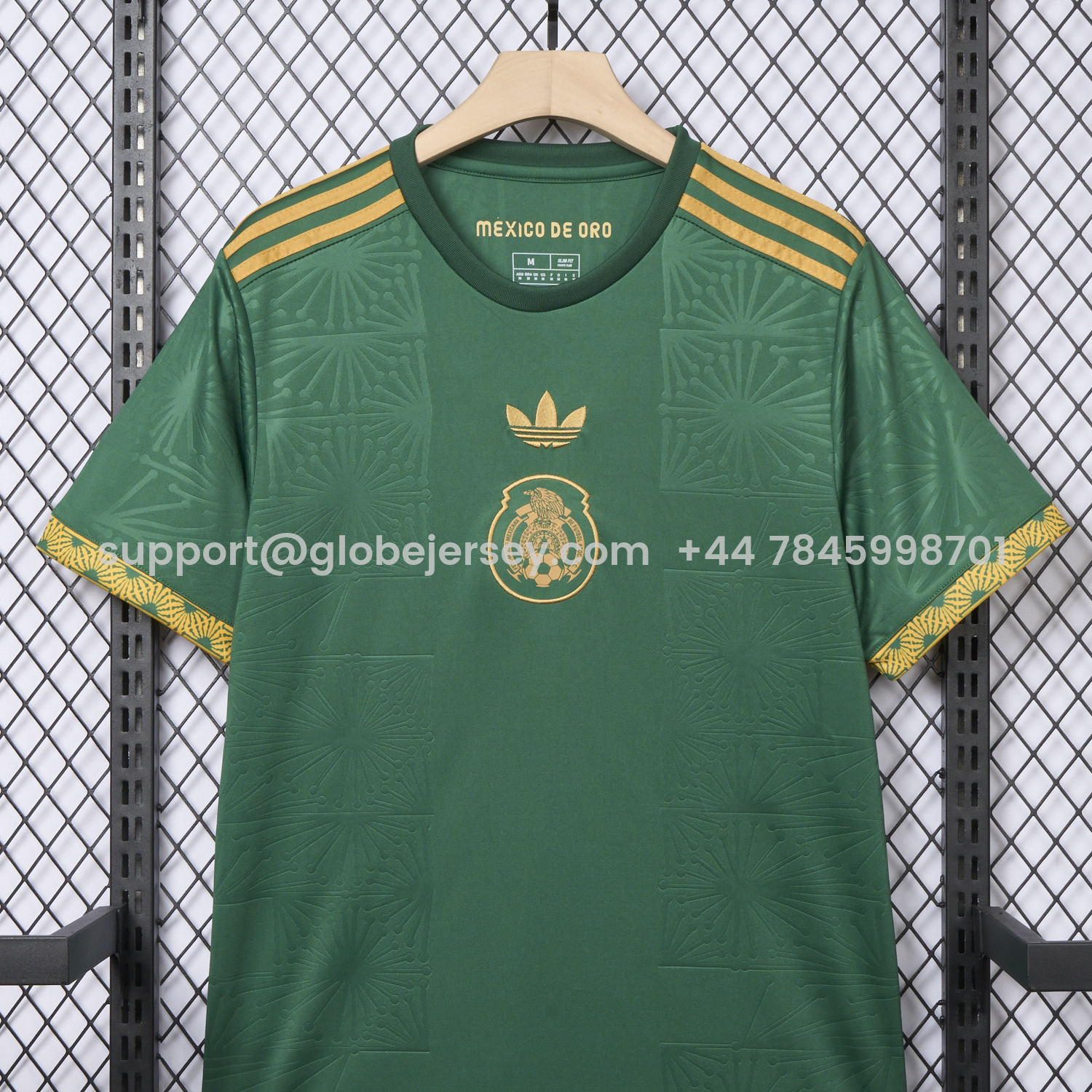 GlobeJersey-Mexico 2025 Gold Cup Green Special Edition Jersey - Fans Version