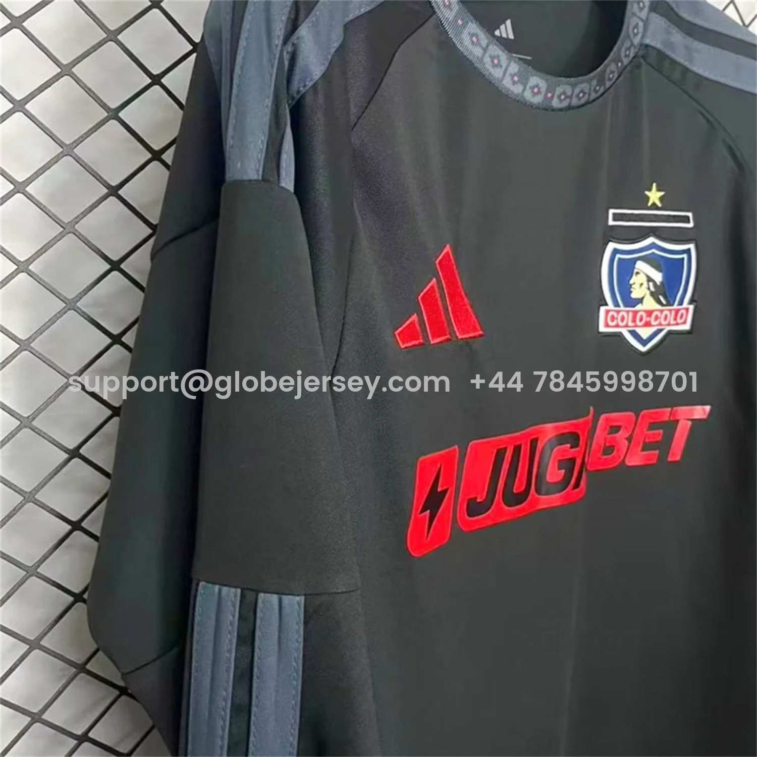 GlobeJersey-Colo Colo 25-26 Away Long Sleeves Jersey - Fans Version