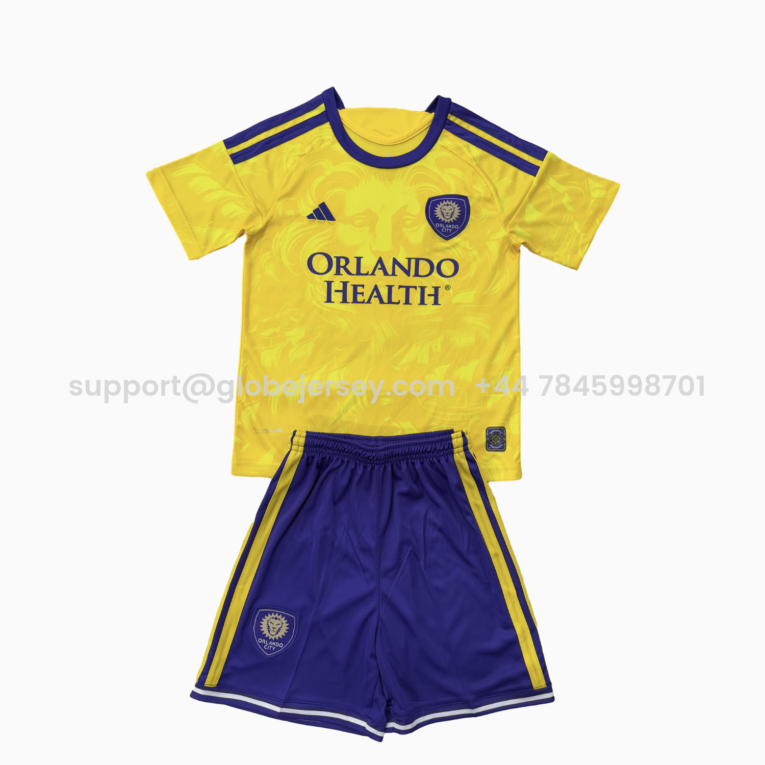 GlobeJersey-Orlando City 25-26 Away Kids Kit