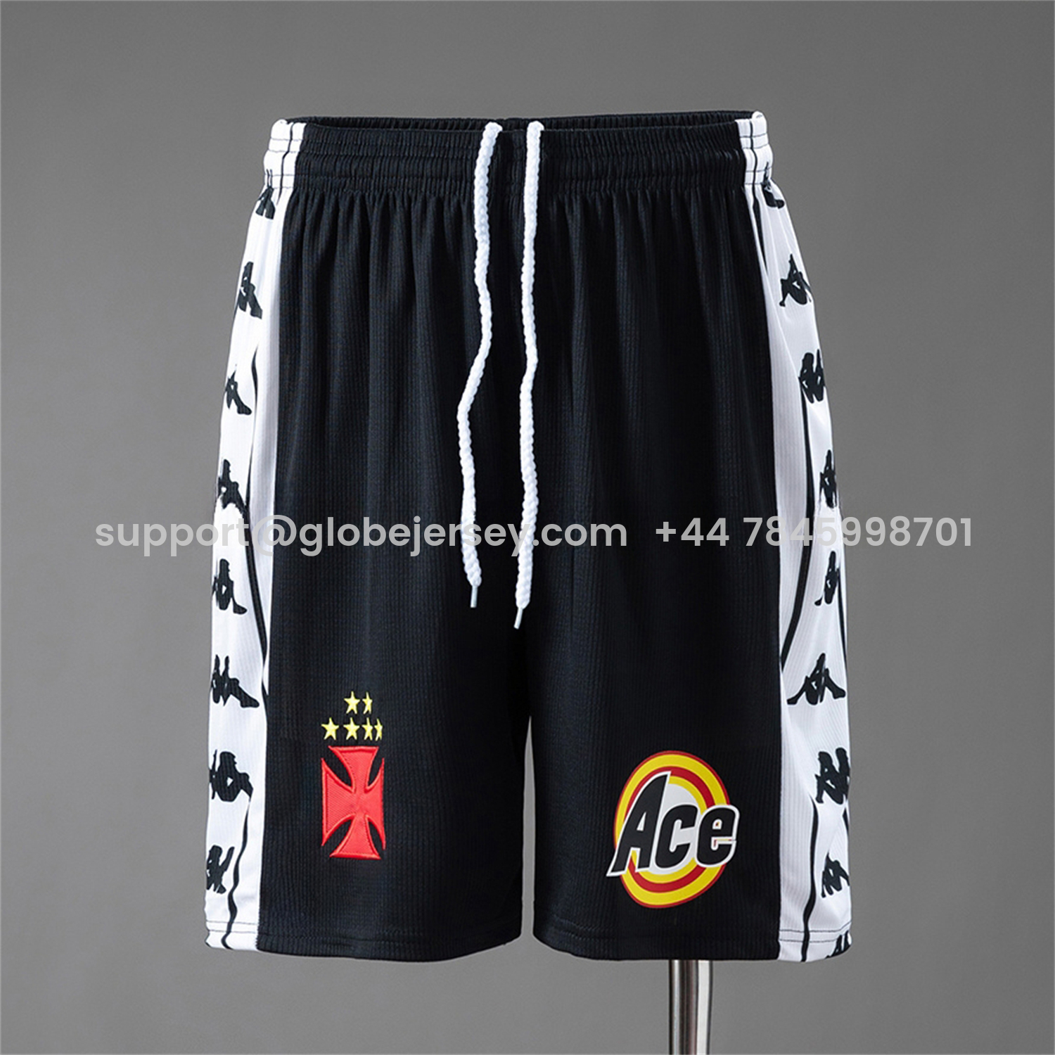 GlobeJersey-Retro Vasco da Gama 2000 Black Shorts