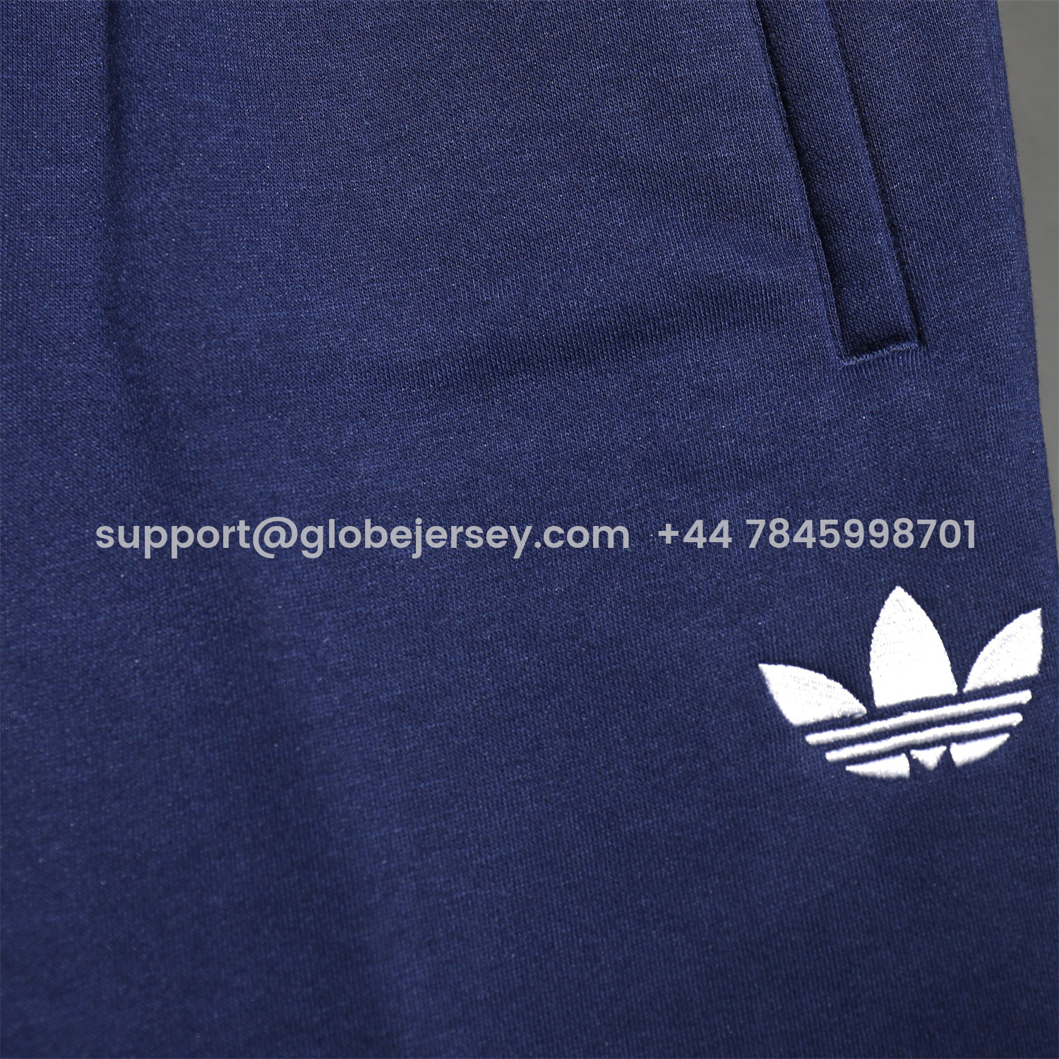 GlobeJersey-Arsenal 25-26 Pure Color Training Set - Dark Blue Top and Dark Blue Pants