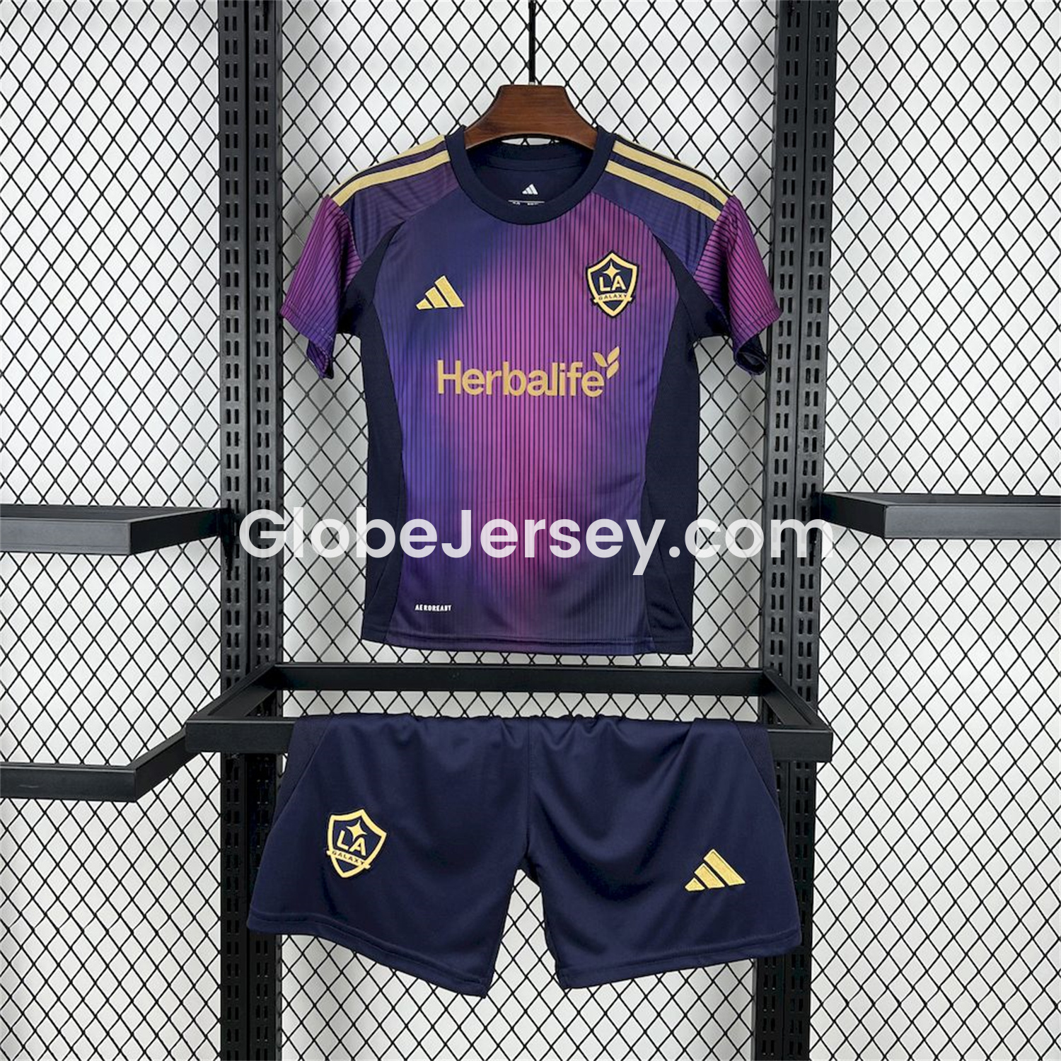 GlobeJersey-LA Galaxy 2025 Away Kids Kit